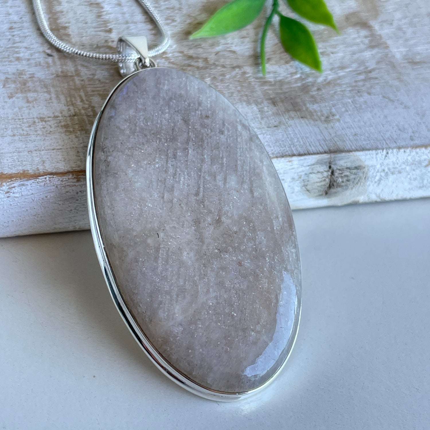 Moonstone Oval Pendant