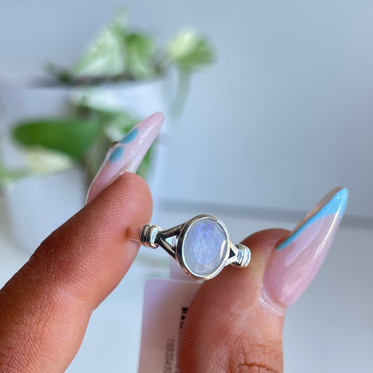 Moonstone Oval Ring