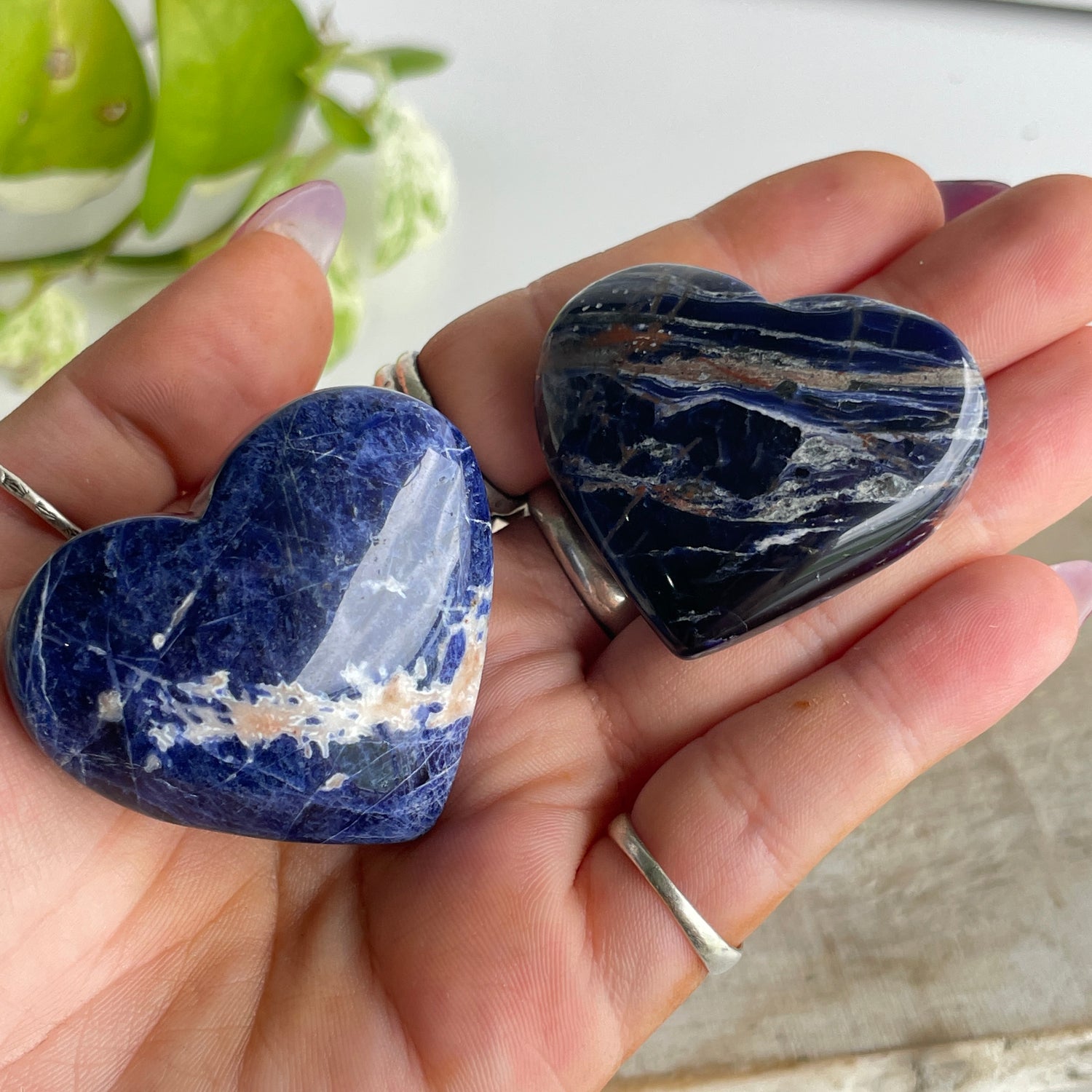 Sodalite Heart Small