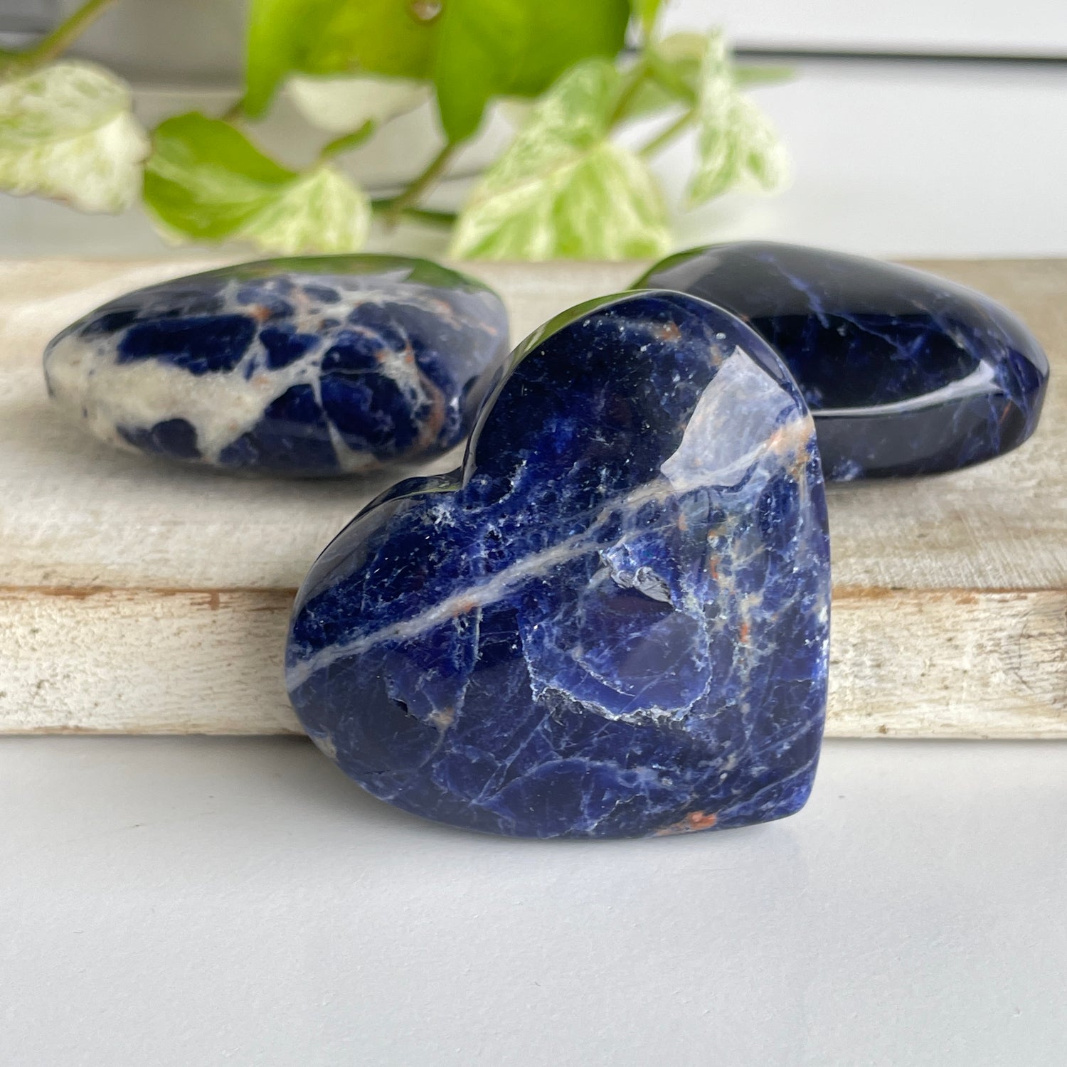 Sodalite Heart Large