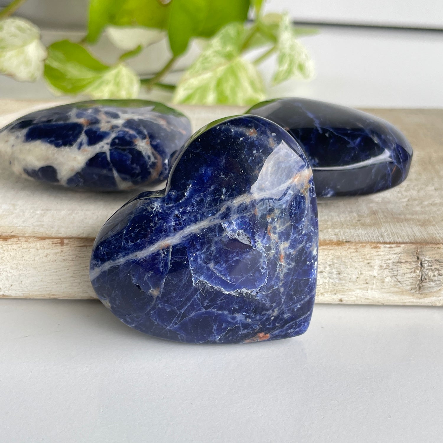 Sodalite Heart Large