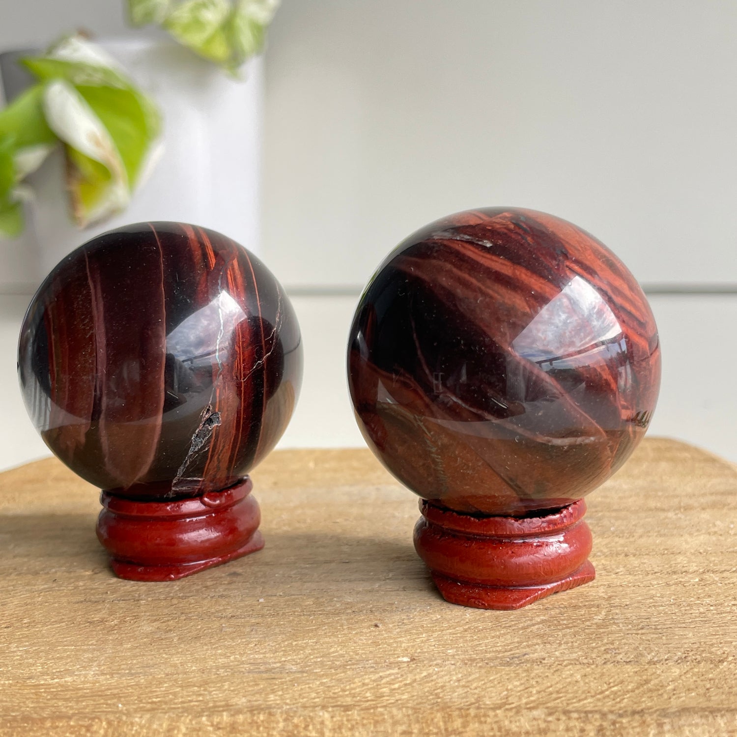 Red Tigers Eye Sphere 4 -4.5cm