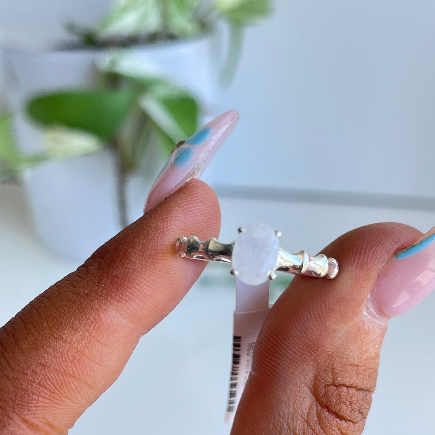Moonstone Oval Ring