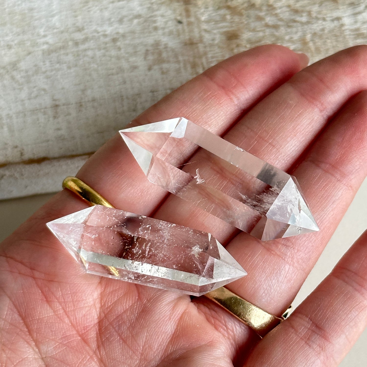 Clear Quartz Double Terminator