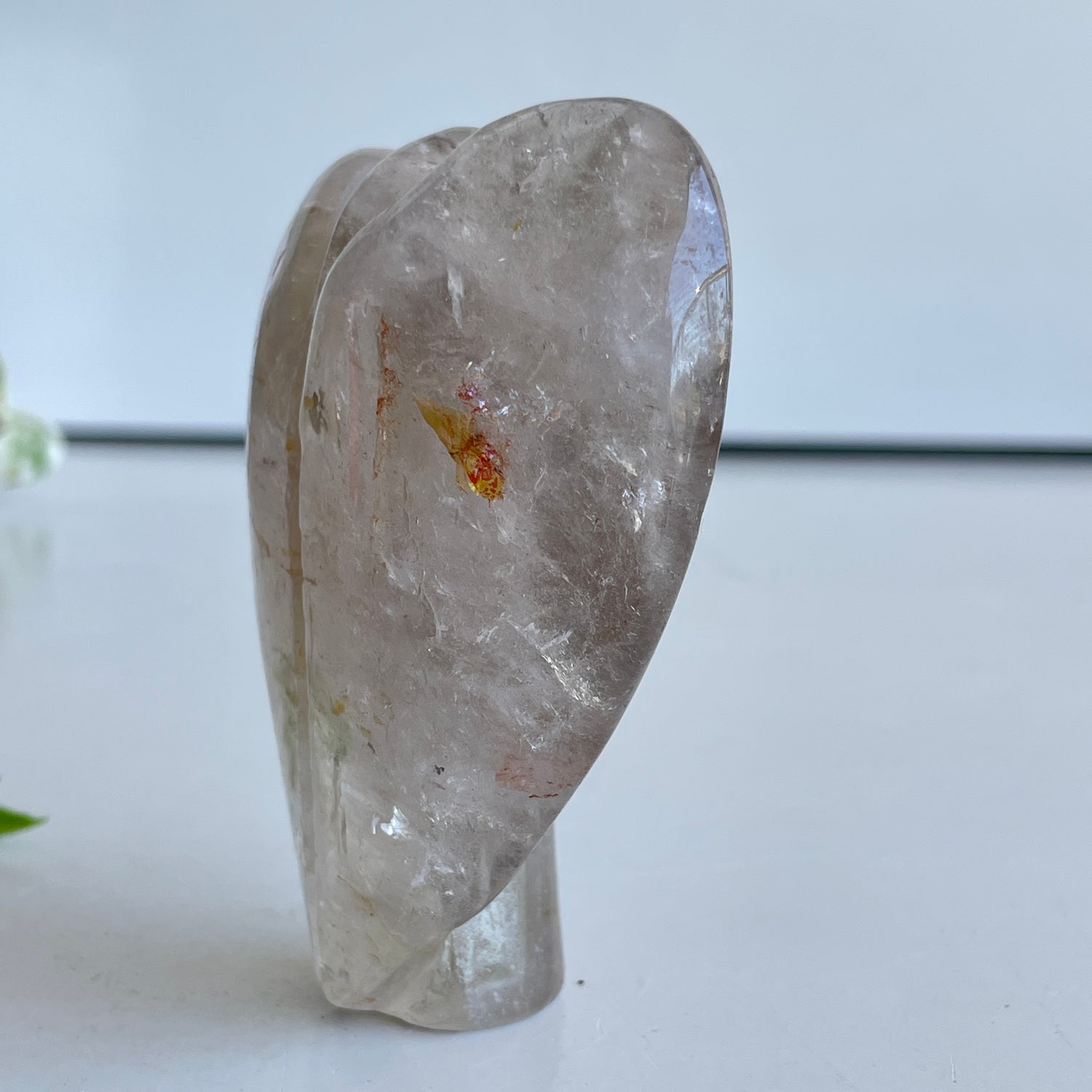 Smoky Quartz Angel 8.3cm