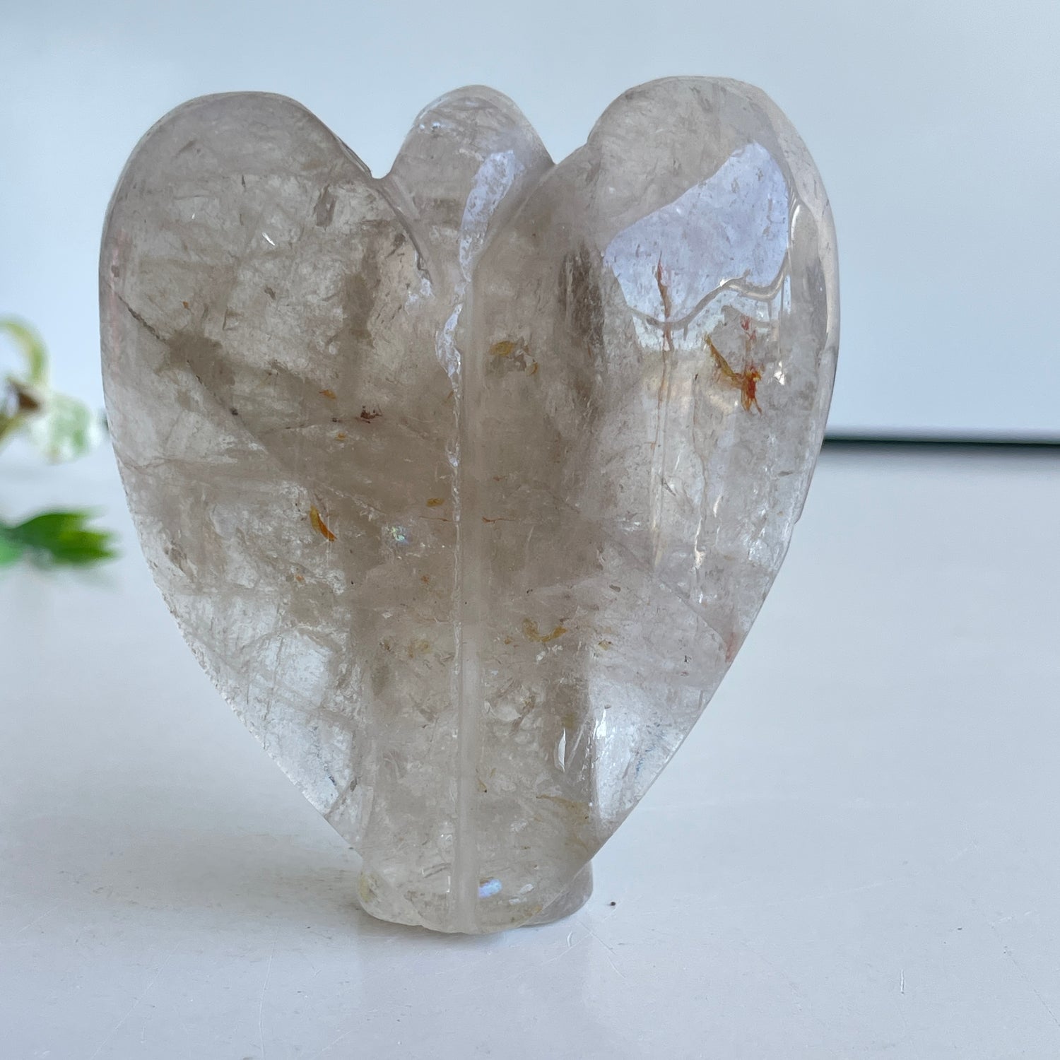 Smoky Quartz Angel 8.3cm