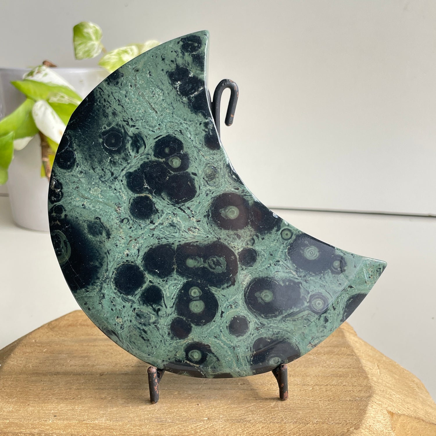 Kambaba Jasper Moon 13.4cm