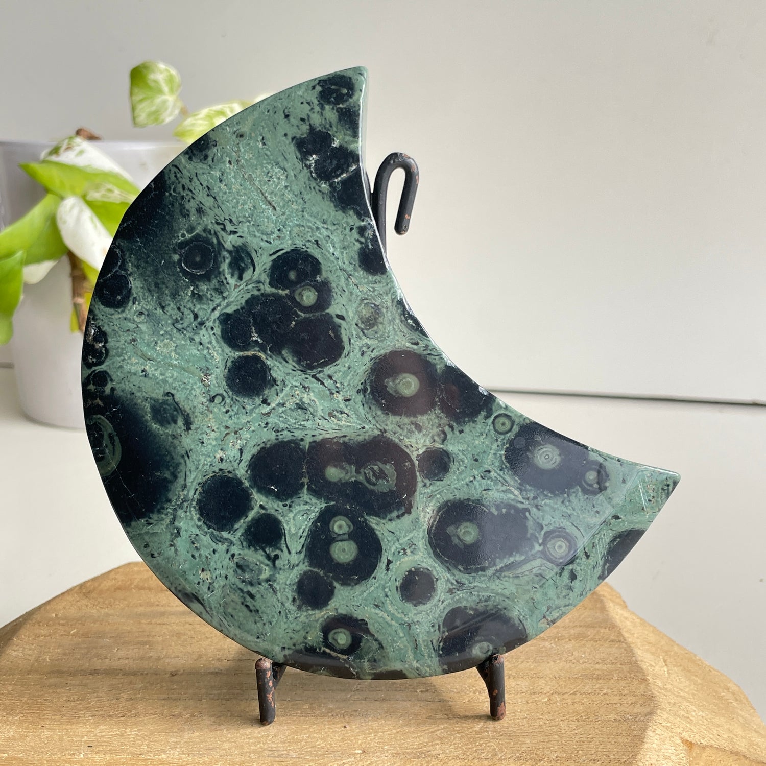 Kambaba Jasper Moon 13.4cm