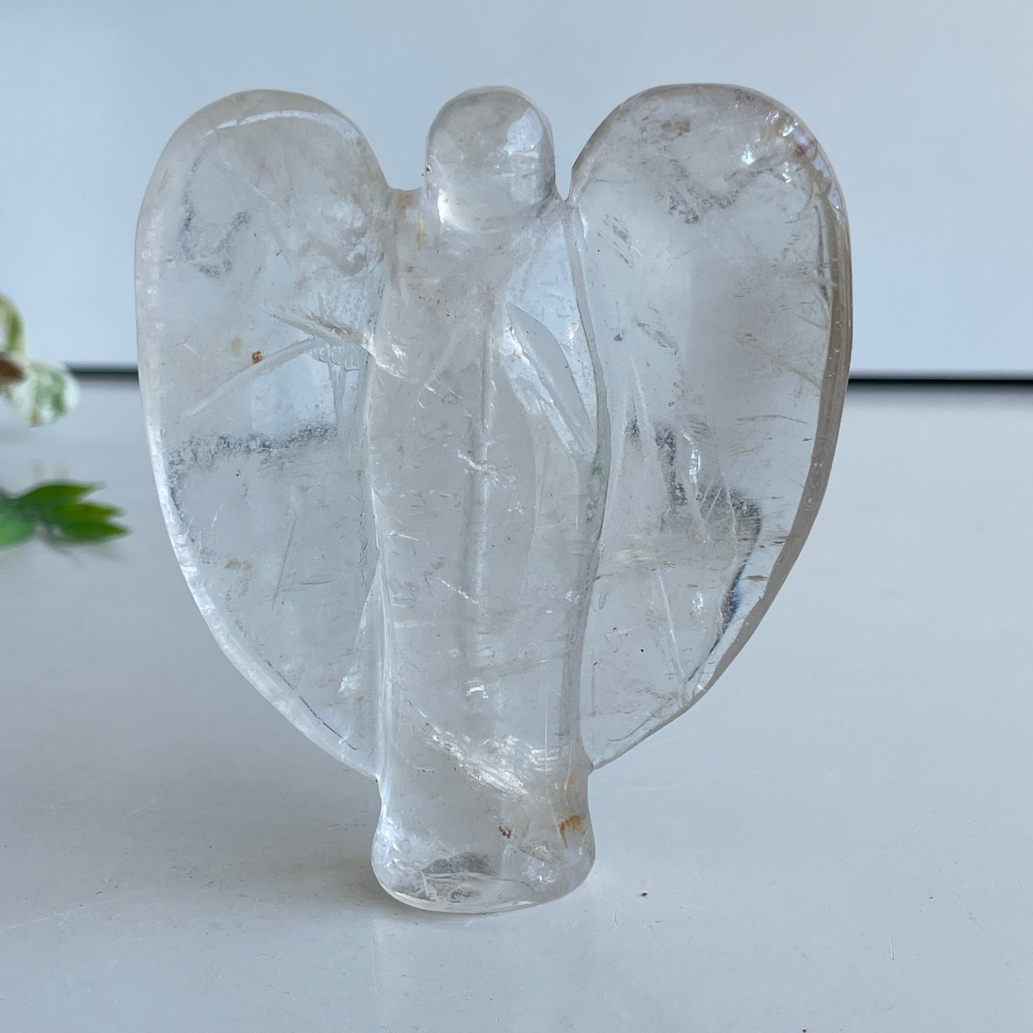 Smoky Quartz Angel 9.7cm