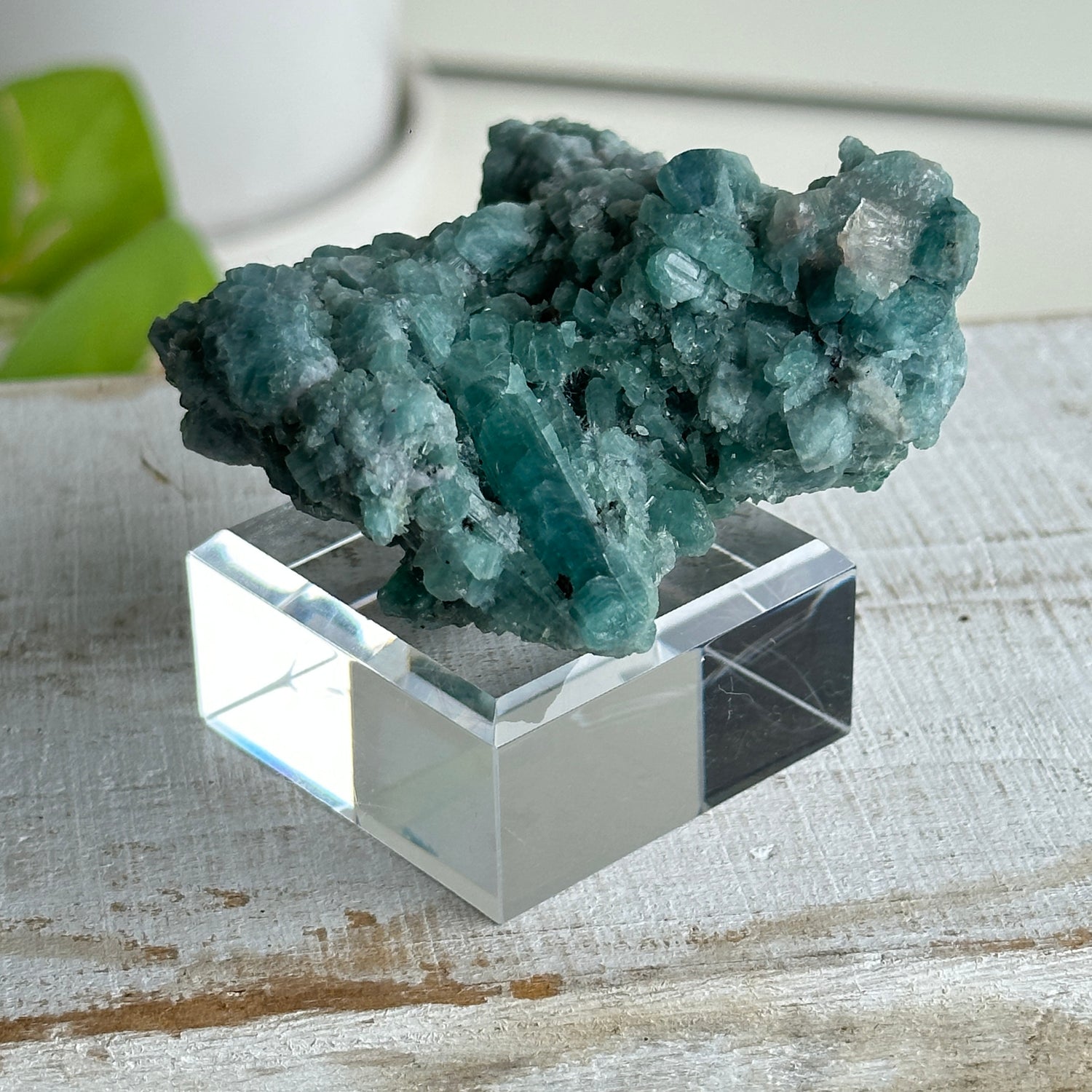 Blue Tourmaline Cluster 84g