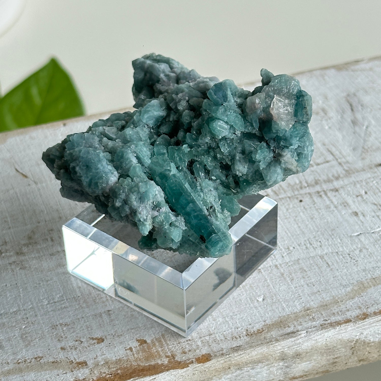 Blue Tourmaline Cluster 84g