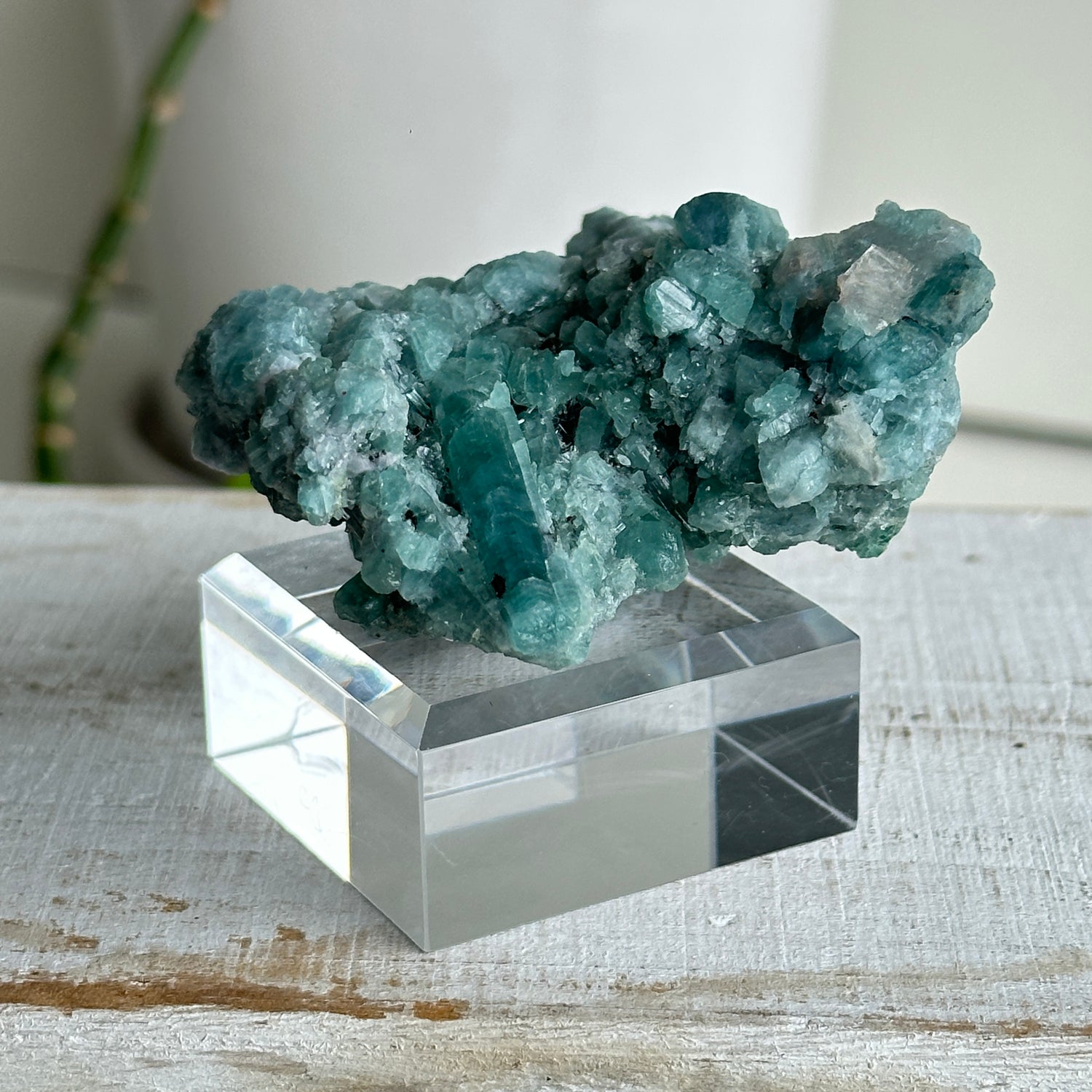 Blue Tourmaline Cluster 84g