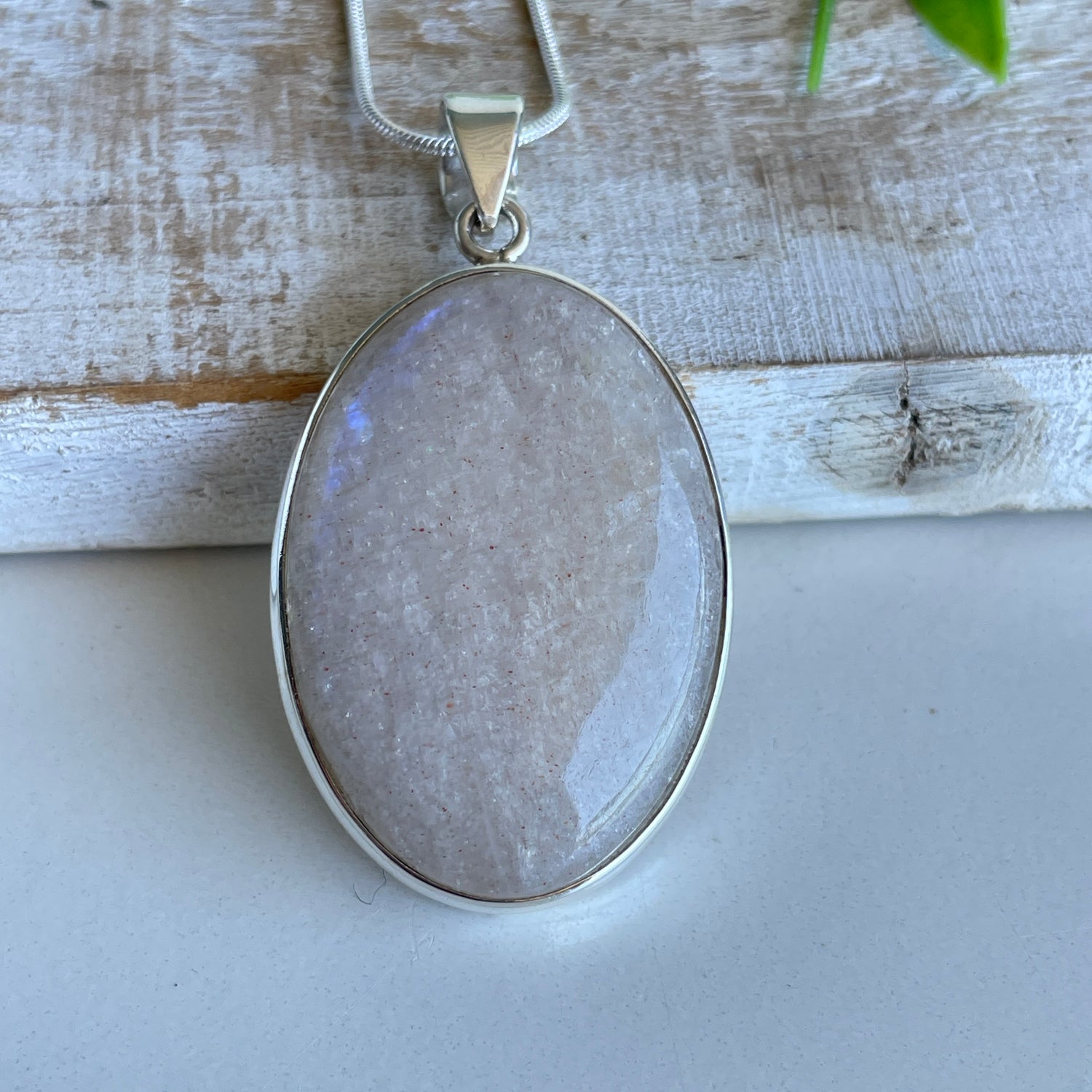 Moonstone Oval Pendant