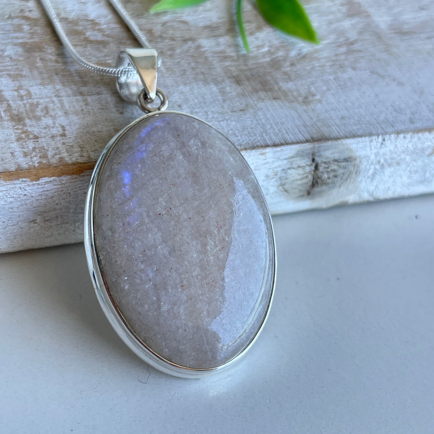Moonstone Oval Pendant