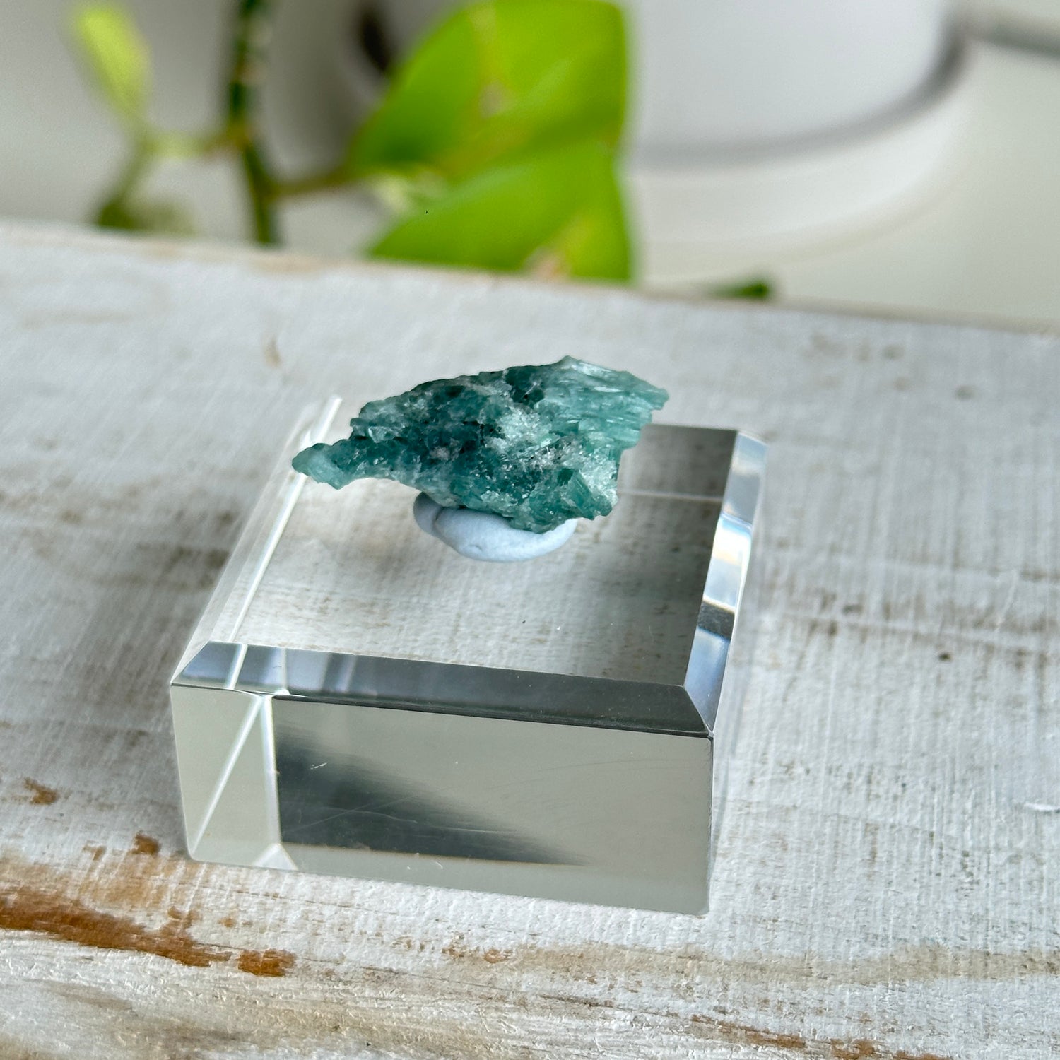 Blue Tourmaline Cluster 4.85g