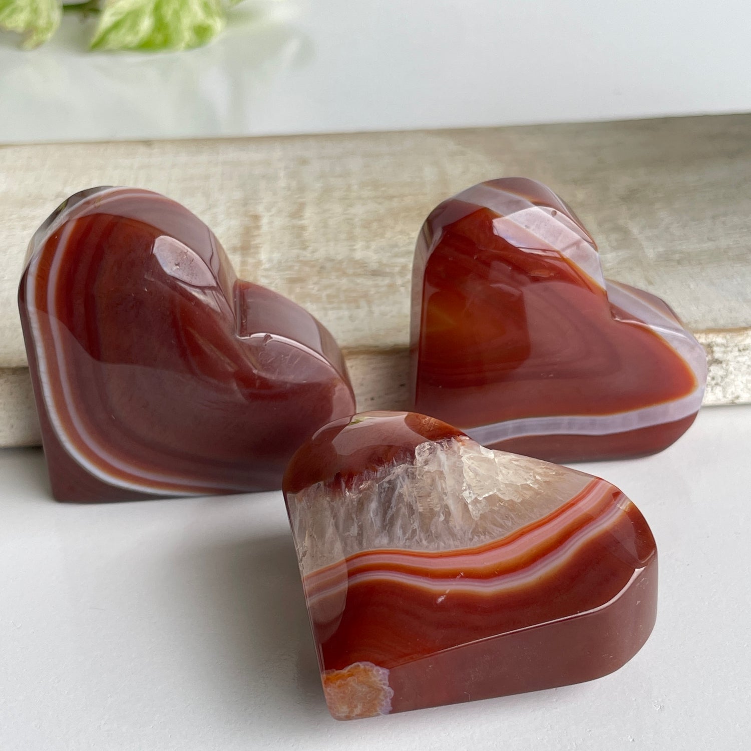 Carnelian Heart 5.5 - 6cm