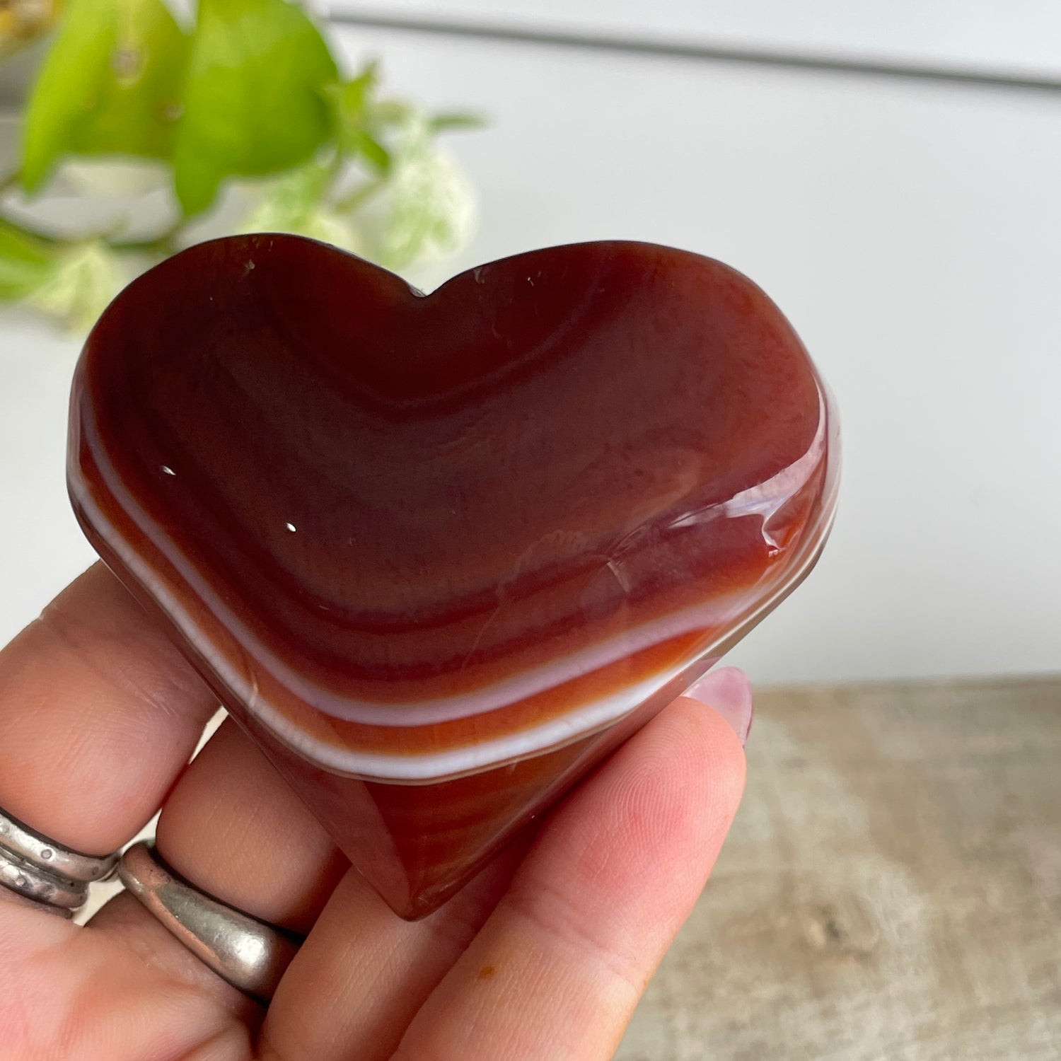 Carnelian Heart 5.5 - 6cm