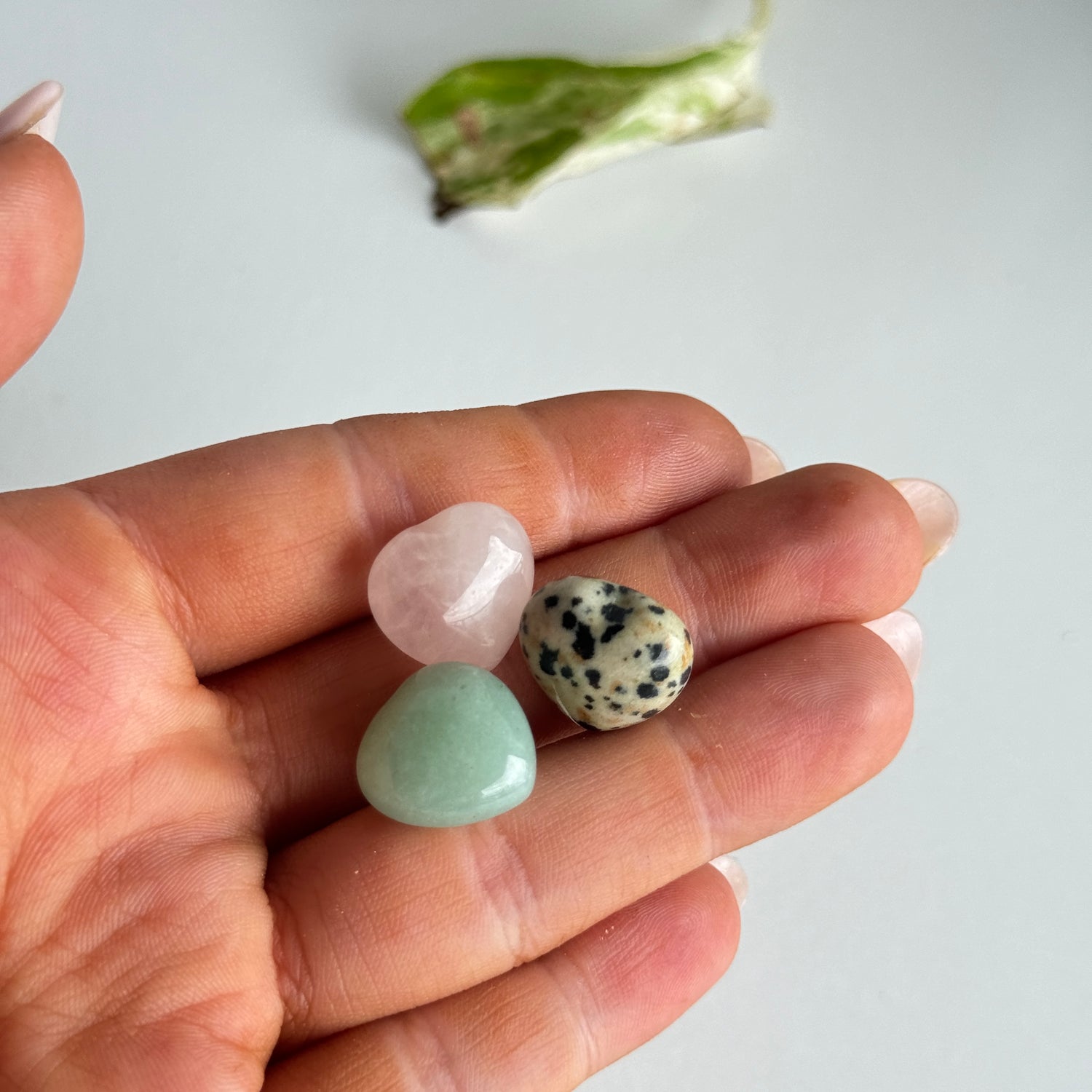 Mini Mixed Crystal Puff Heart