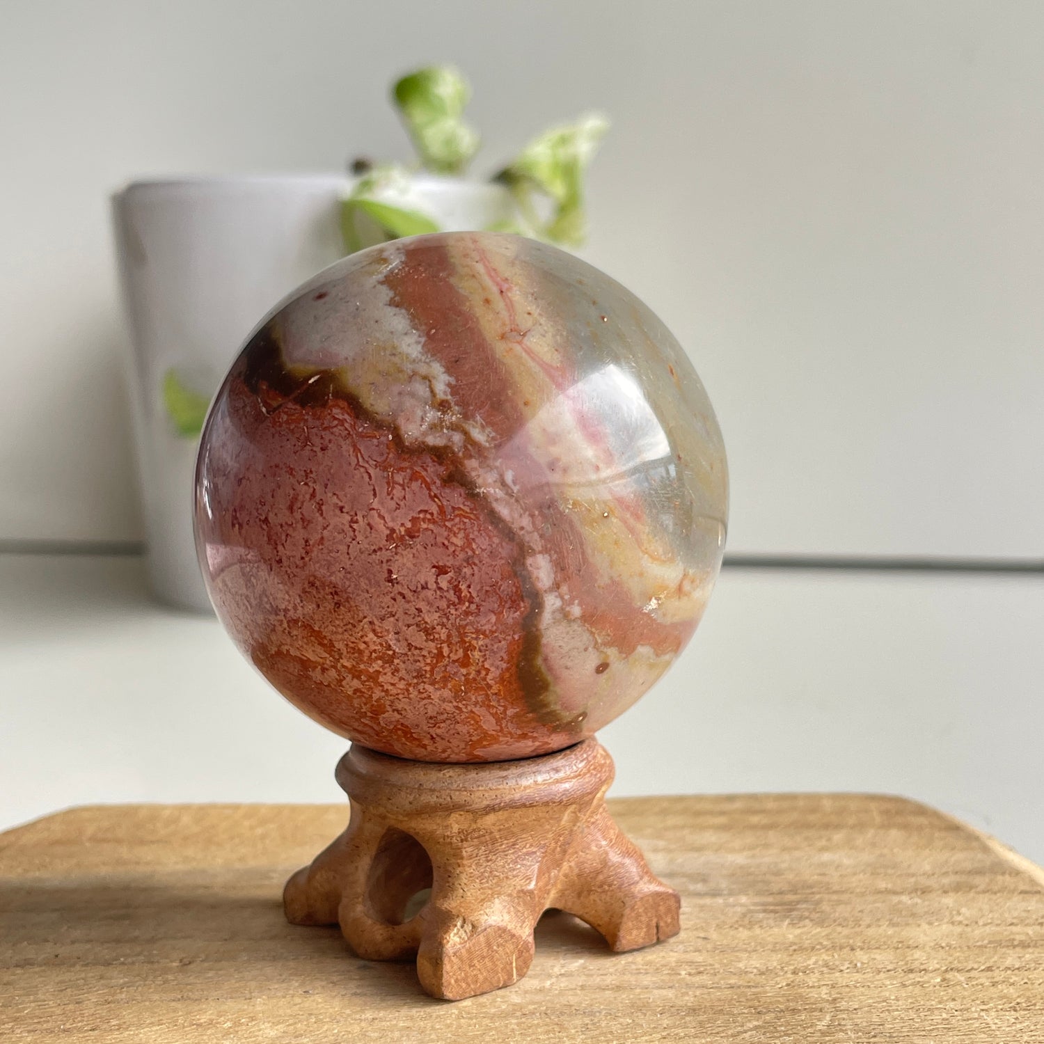Polychrome Jasper Sphere 6.3cm