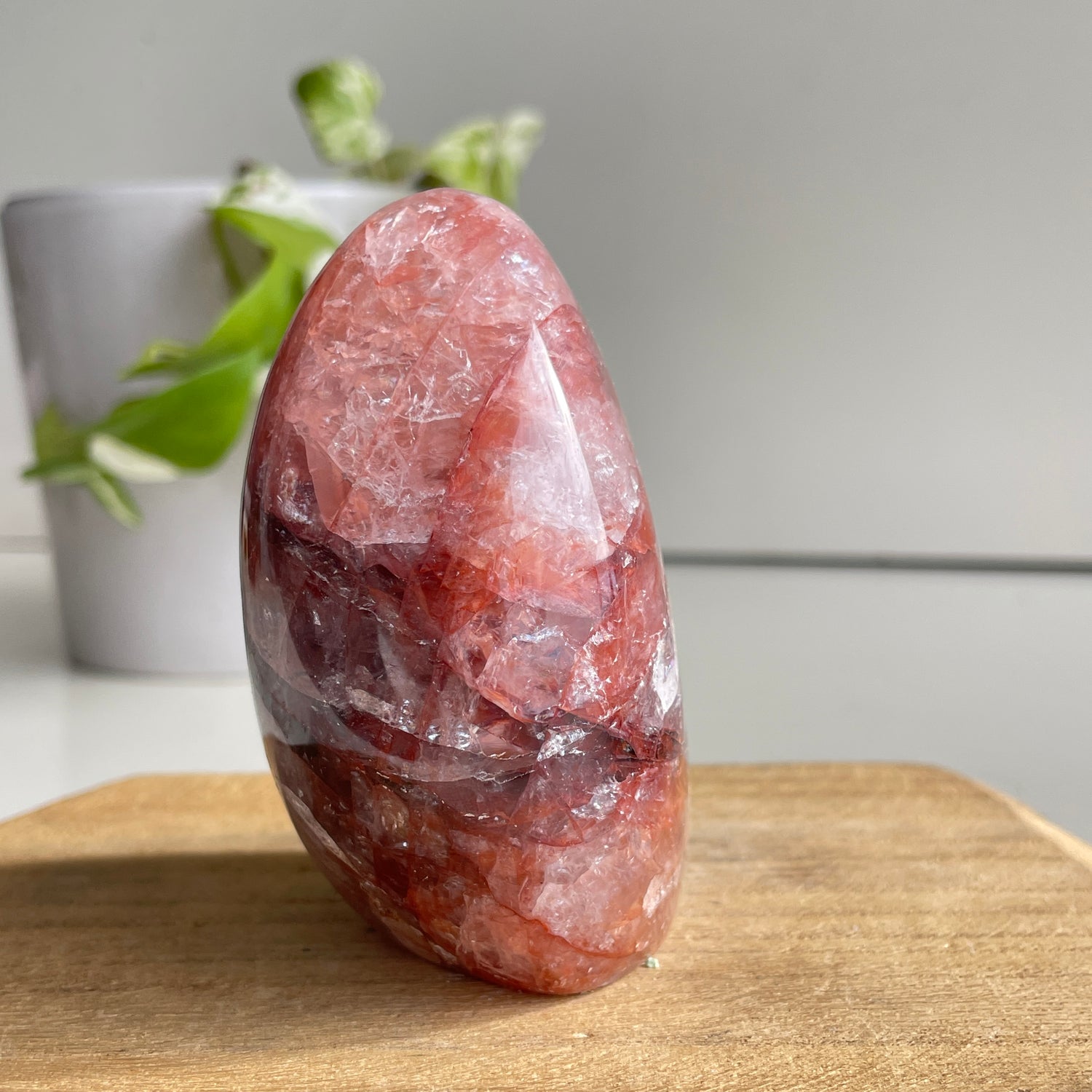 Fire Quartz Freeform 8.8cm