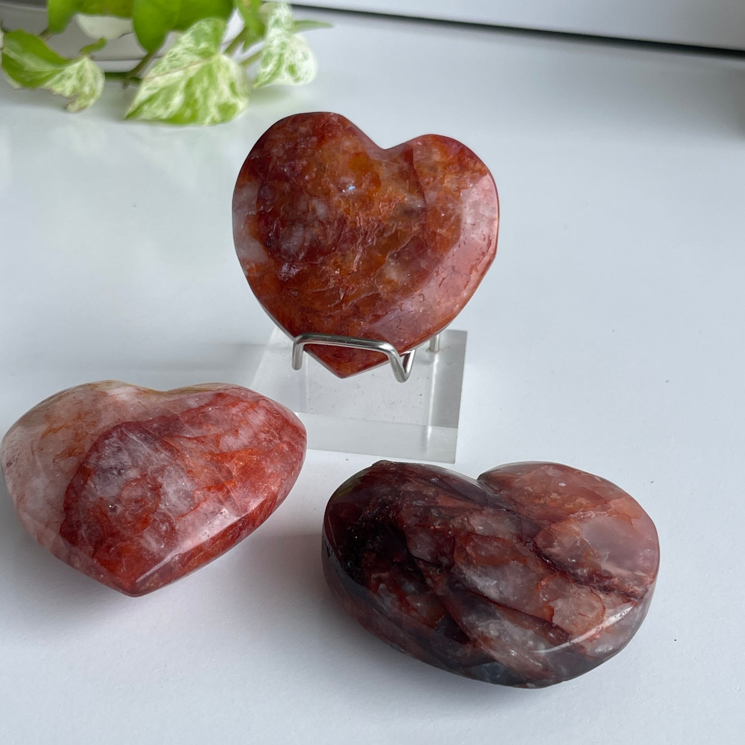 Fire Quartz Heart XL