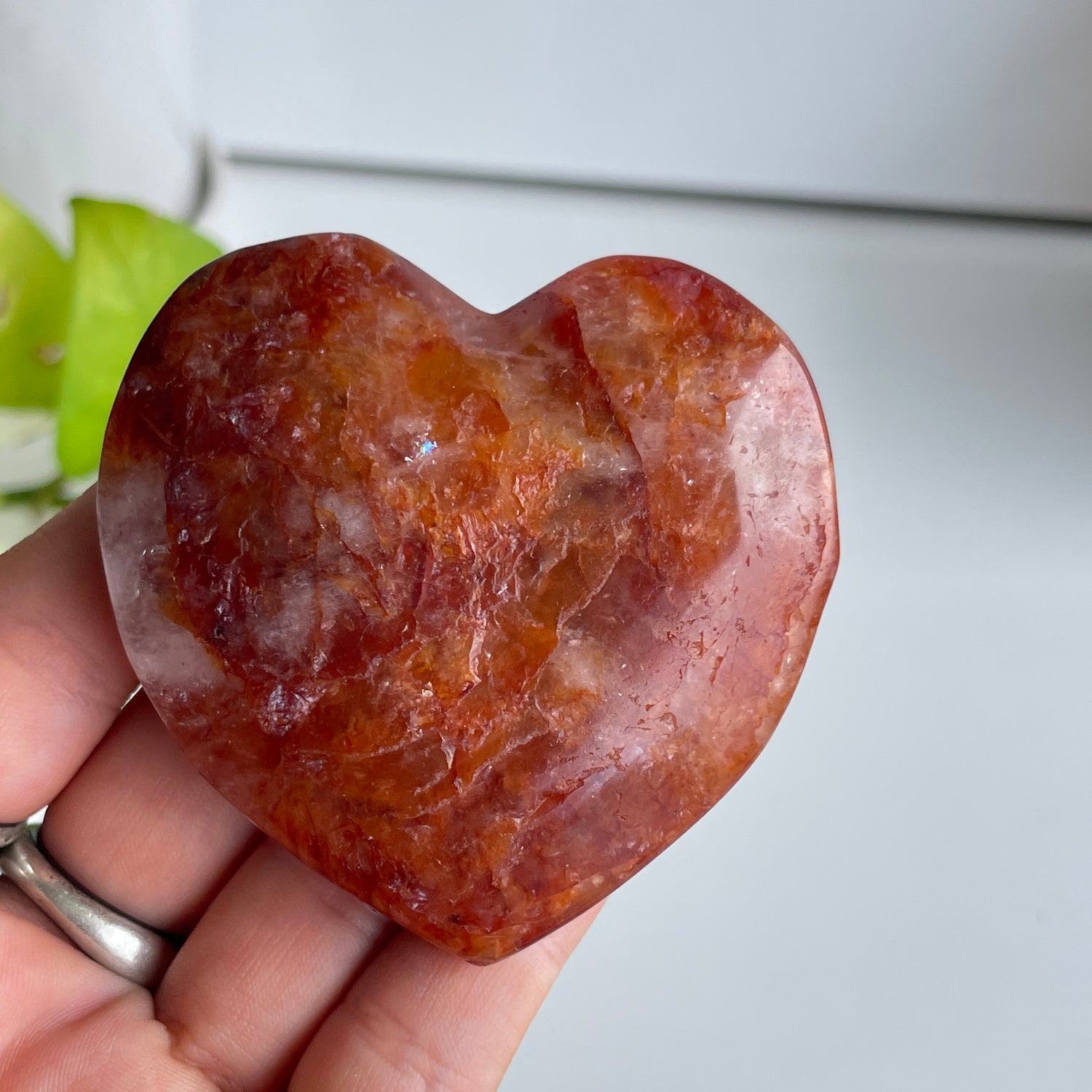Fire Quartz Heart XL
