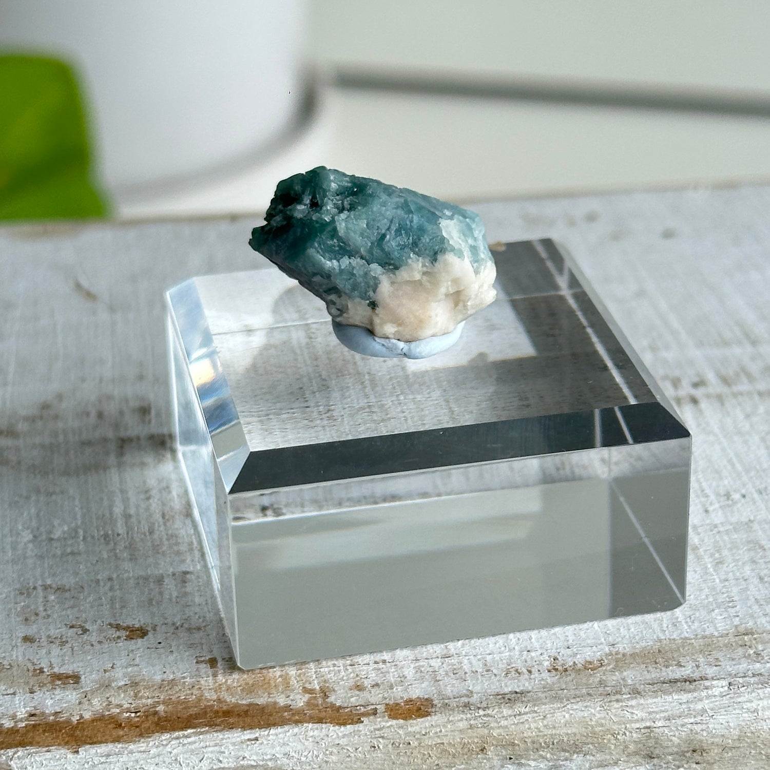 Blue Tourmaline Cluster 4.73g