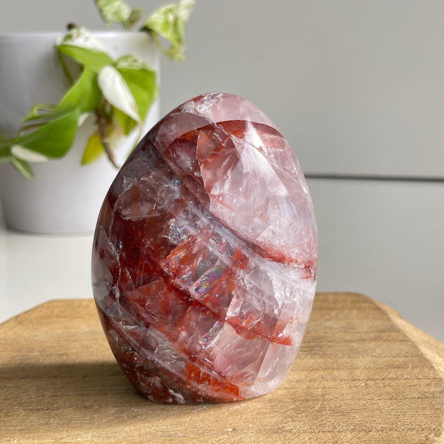 Fire Quartz Freeform 8.9cm