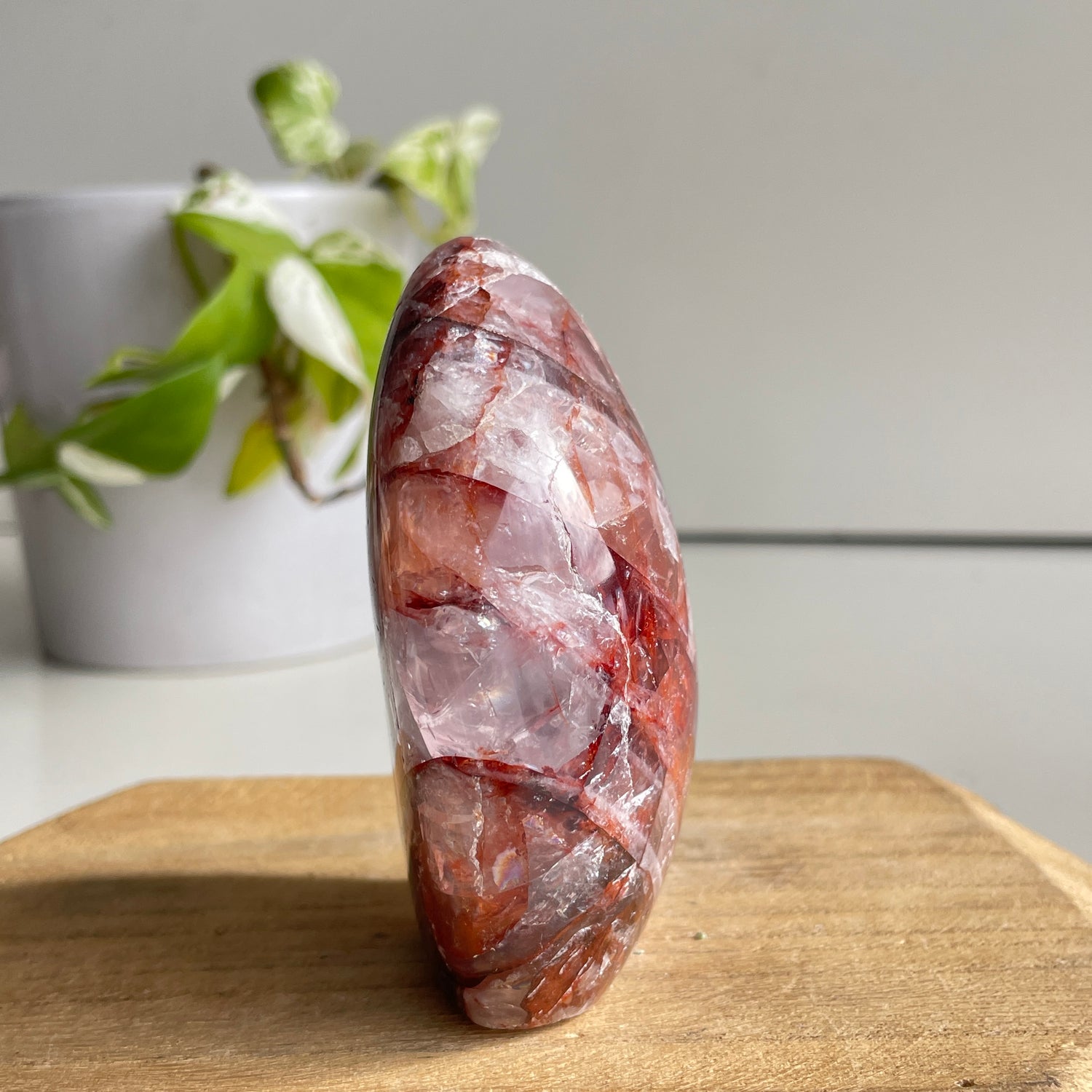 Fire Quartz Freeform 8.9cm