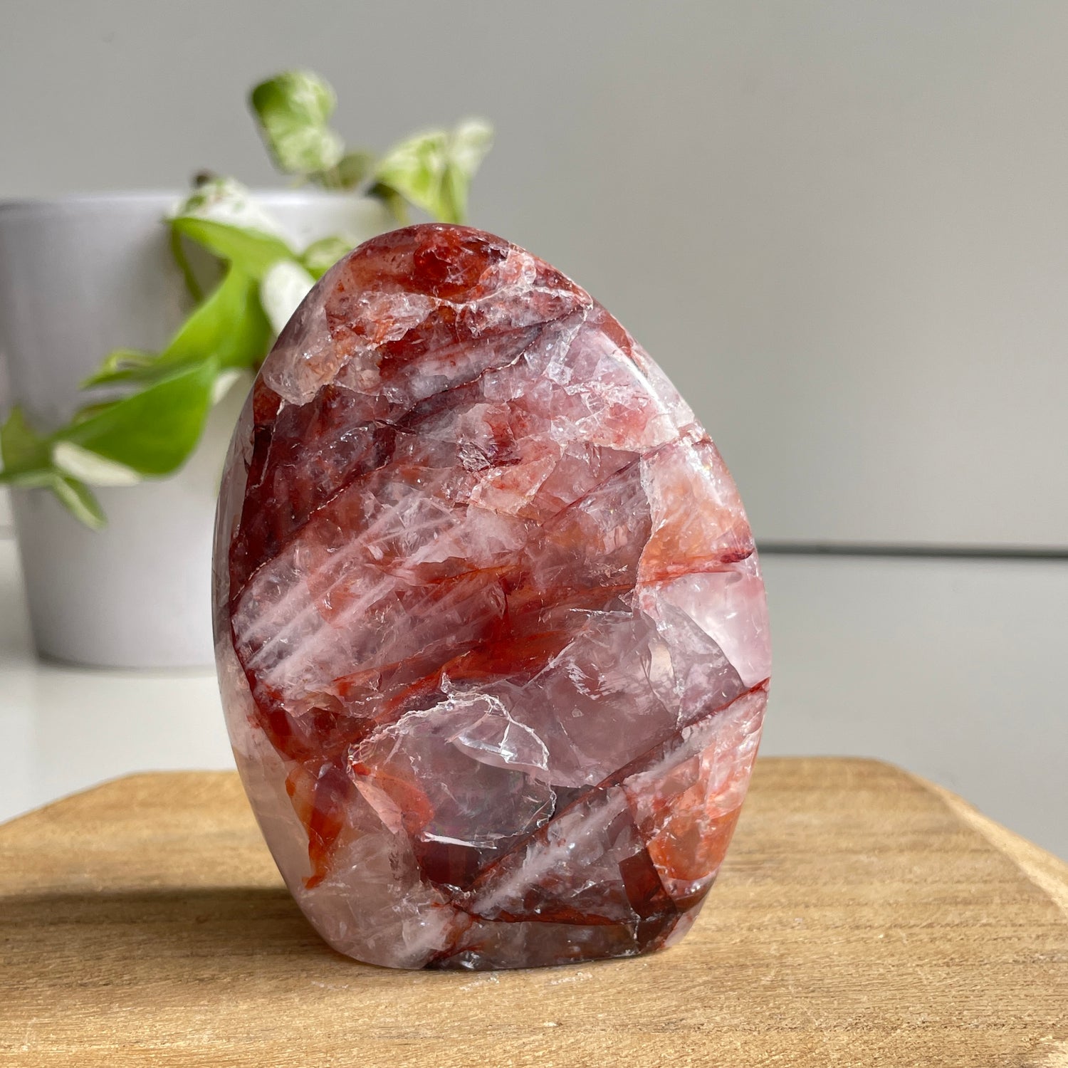Fire Quartz Freeform 8.9cm