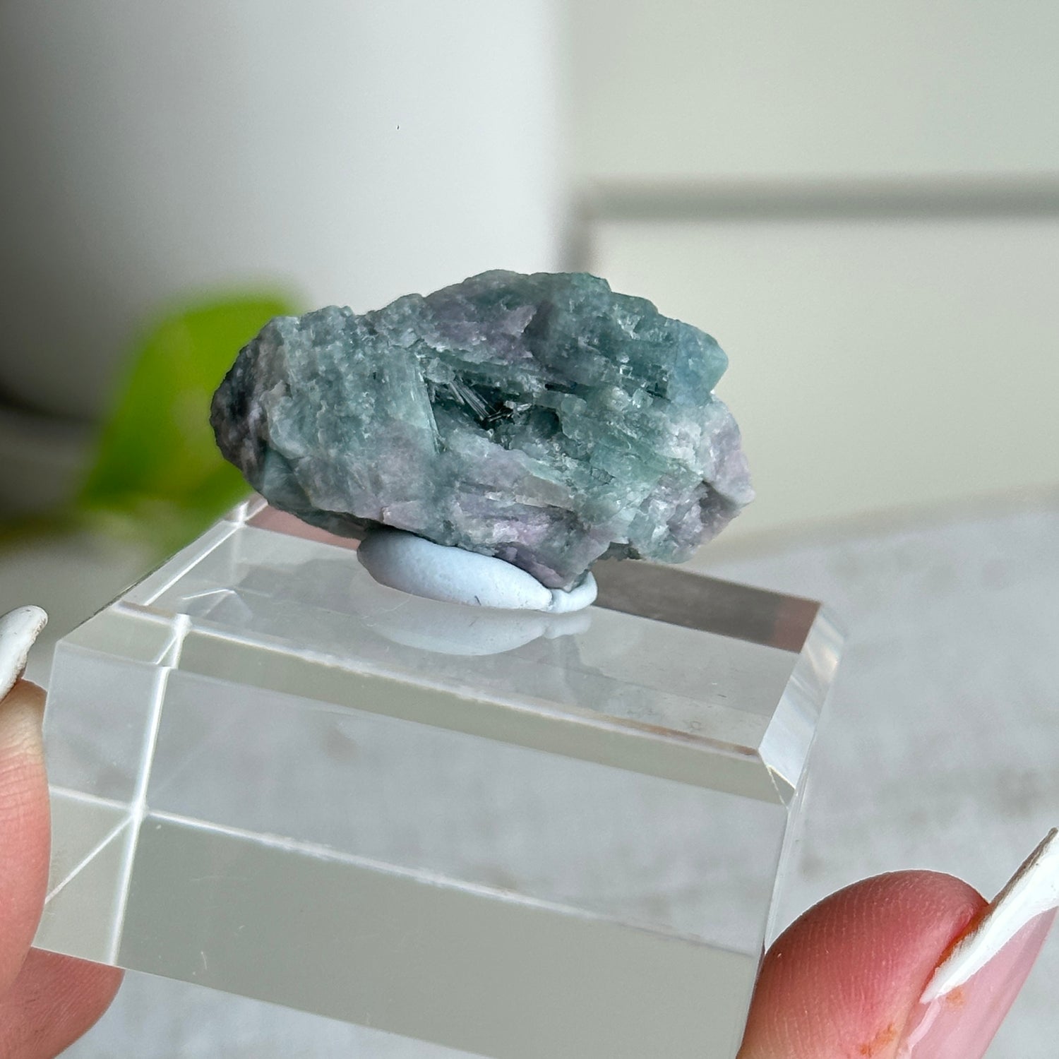 Blue Tourmaline Cluster  7.11g