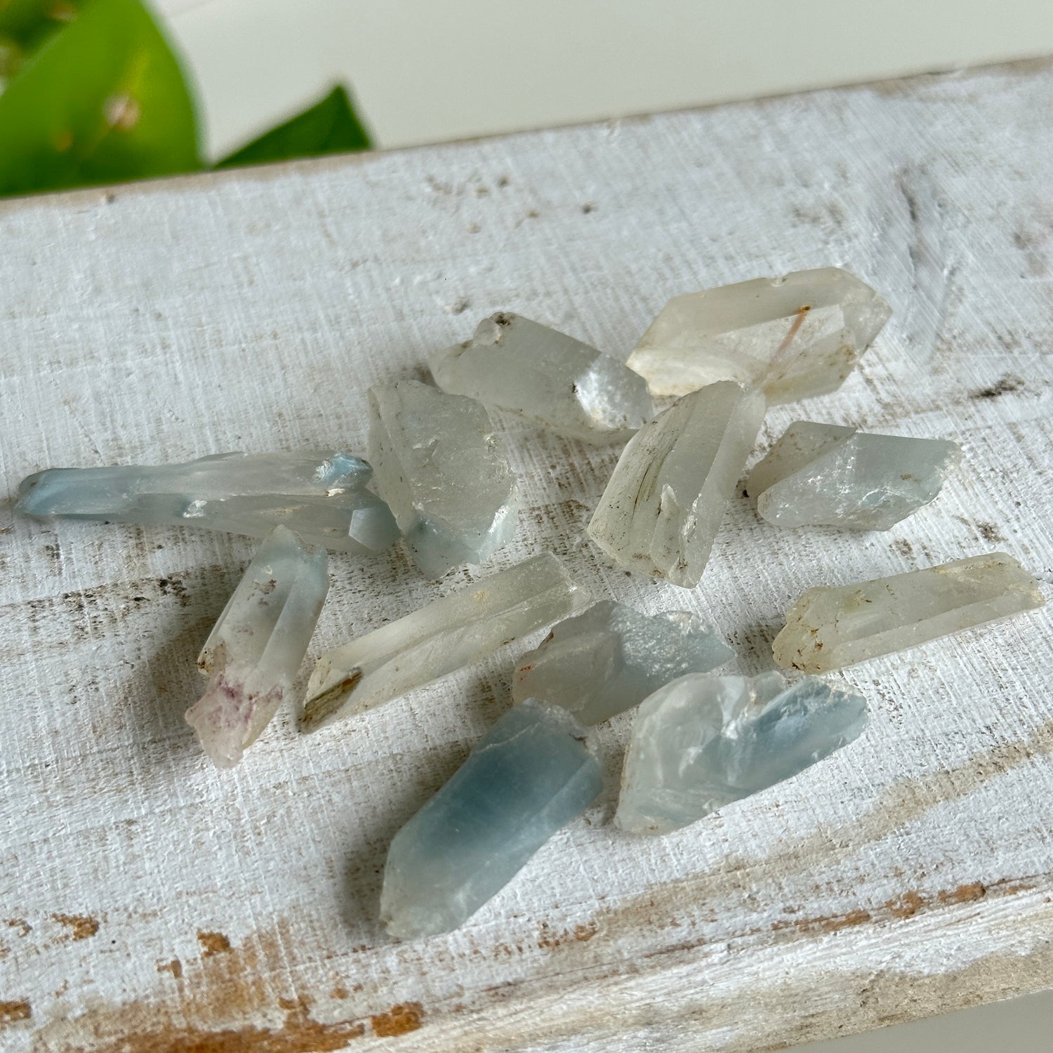 Blue Amphibole Points Sml