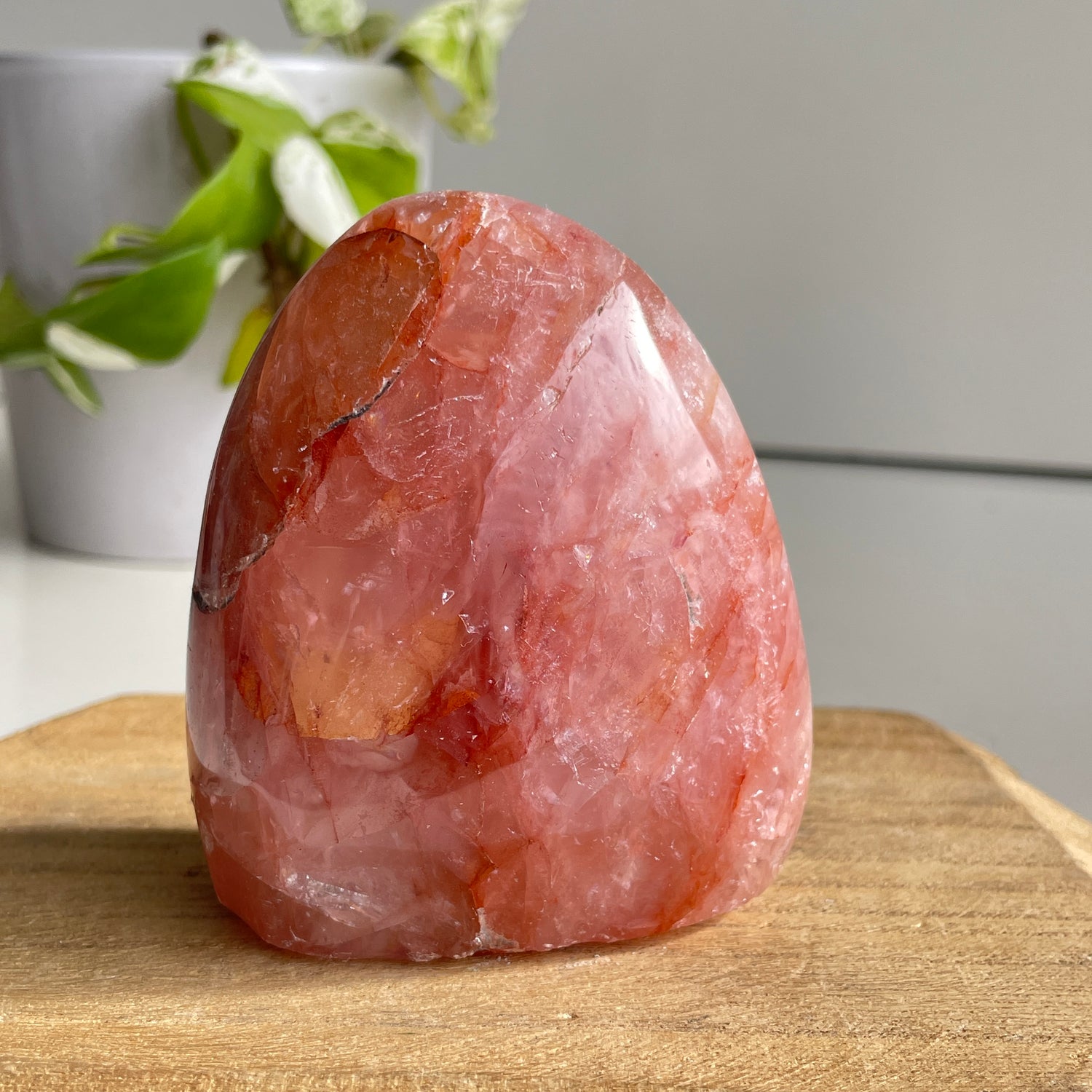Fire Quartz Freeform 8.4cm