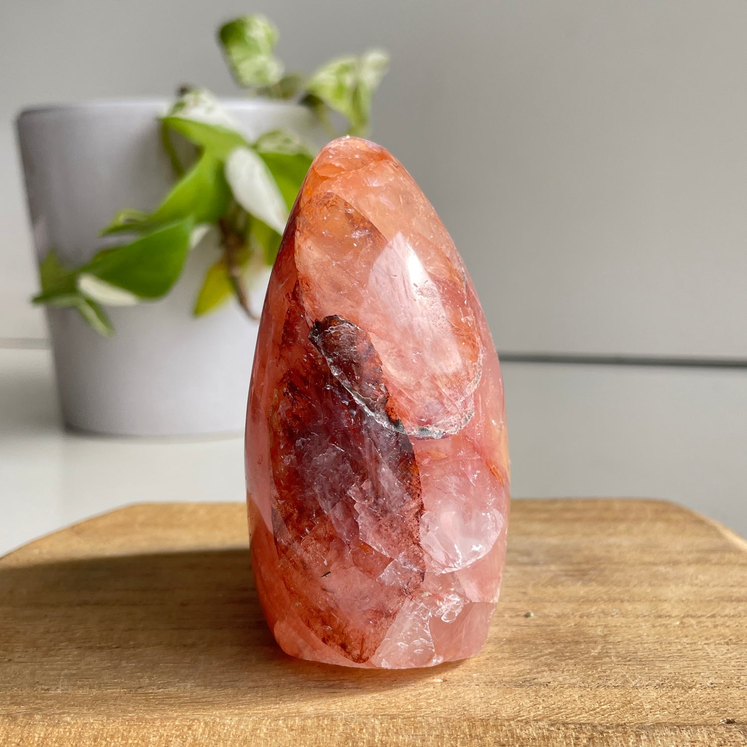Fire Quartz Freeform 8.4cm