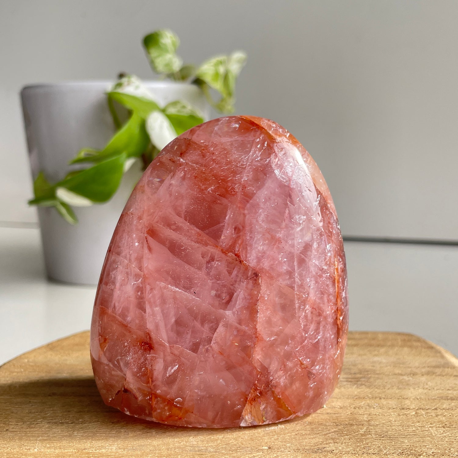 Fire Quartz Freeform 8.4cm
