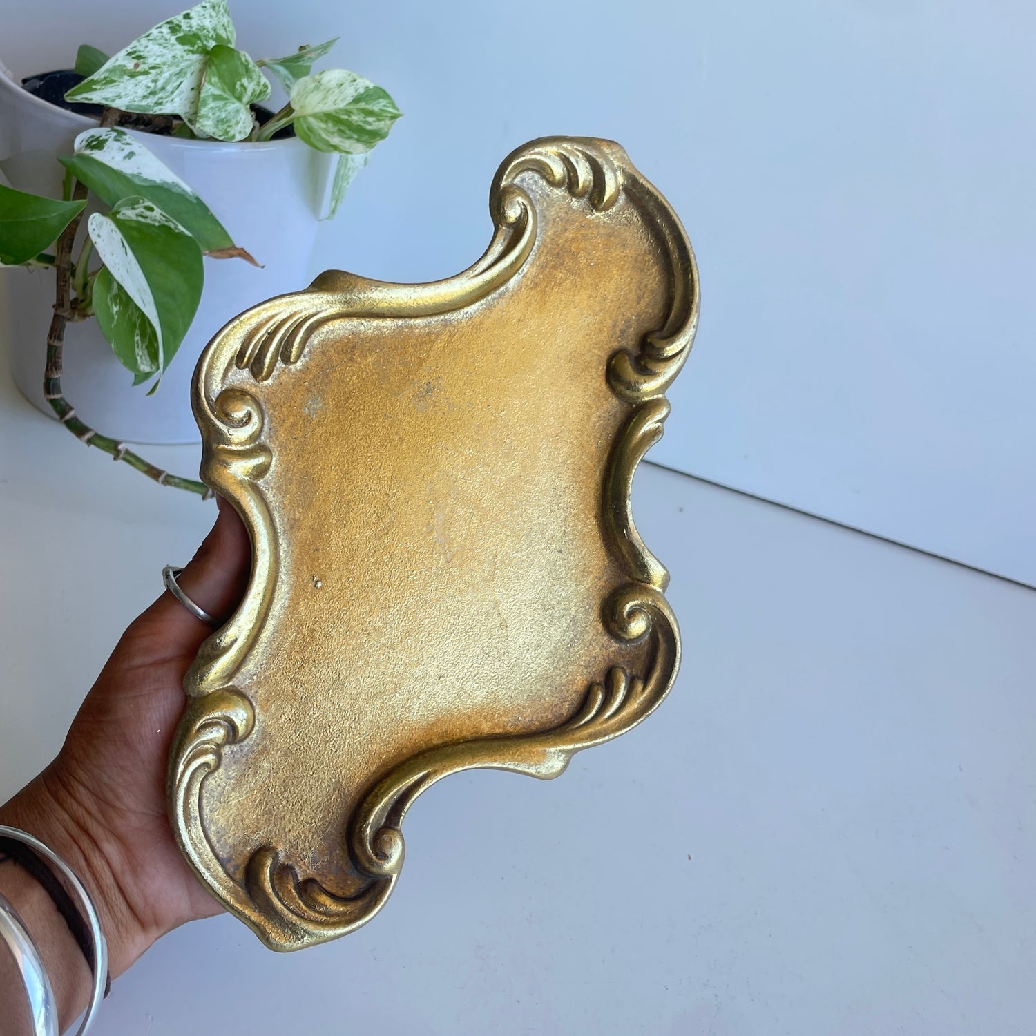 Moroccan Gold Tray BL77231