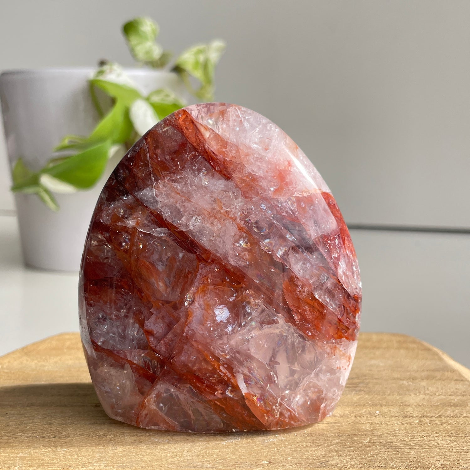Fire Quartz Freeform 8.4cm