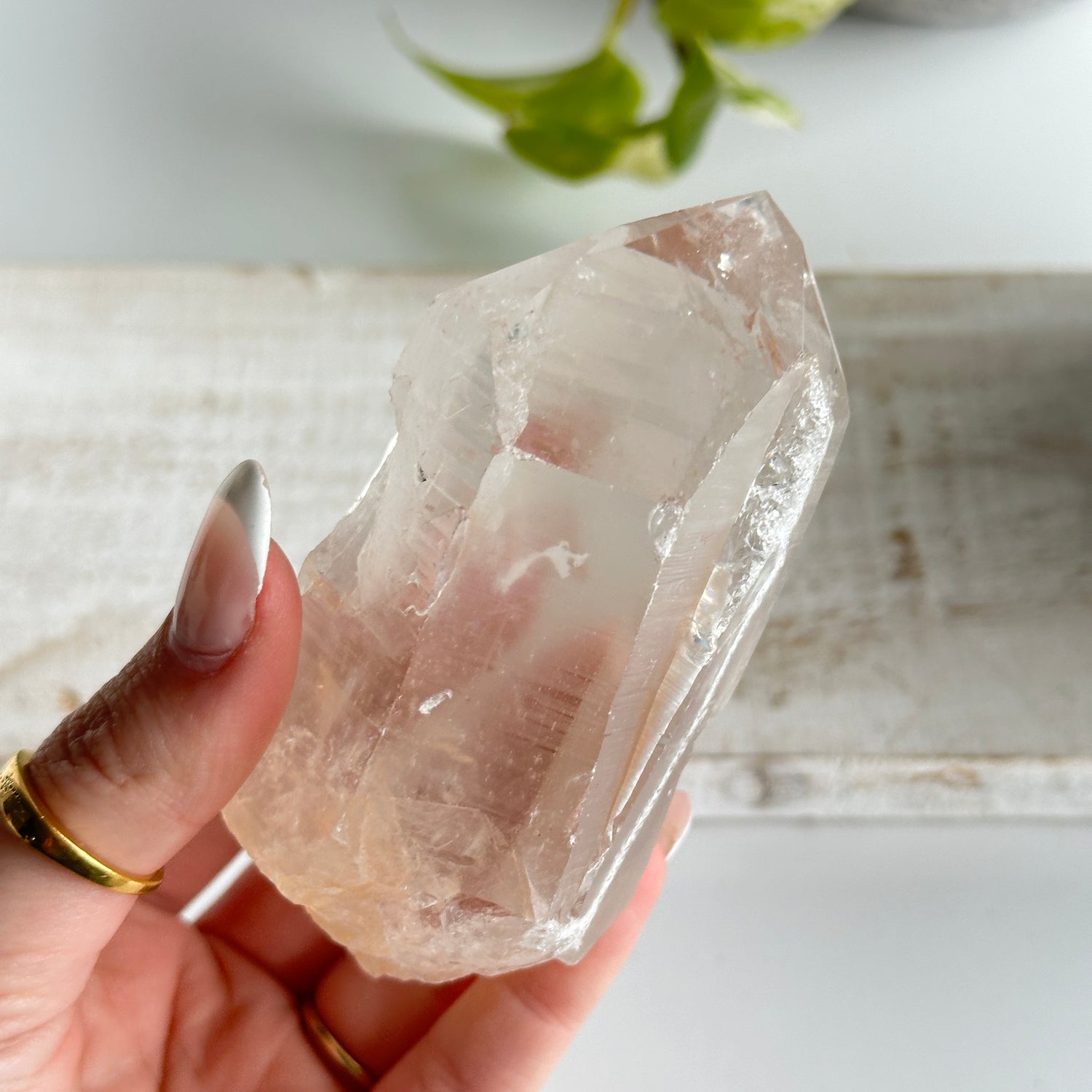 Clear Quartz Natural 10cm