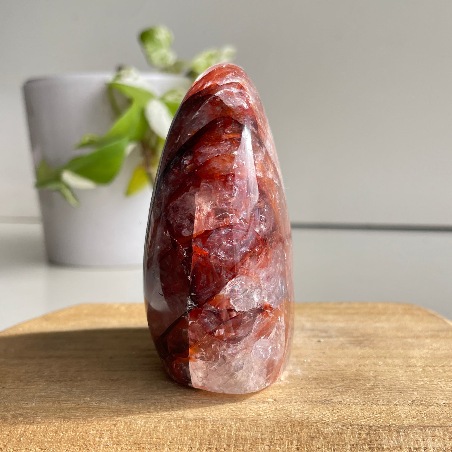 Fire Quartz Freeform 8.4cm