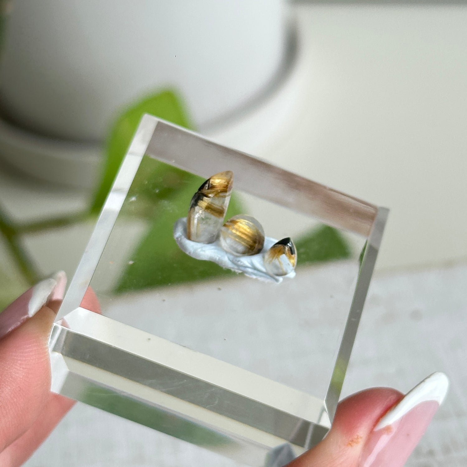 Rutilated Quartz Pcs