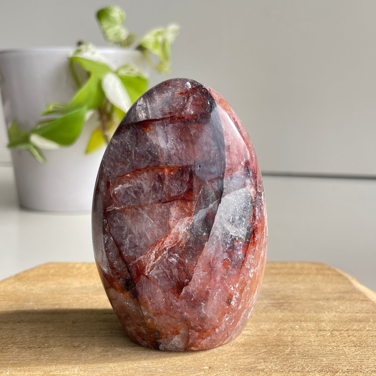 Fire Quartz Freeform 8.5cm