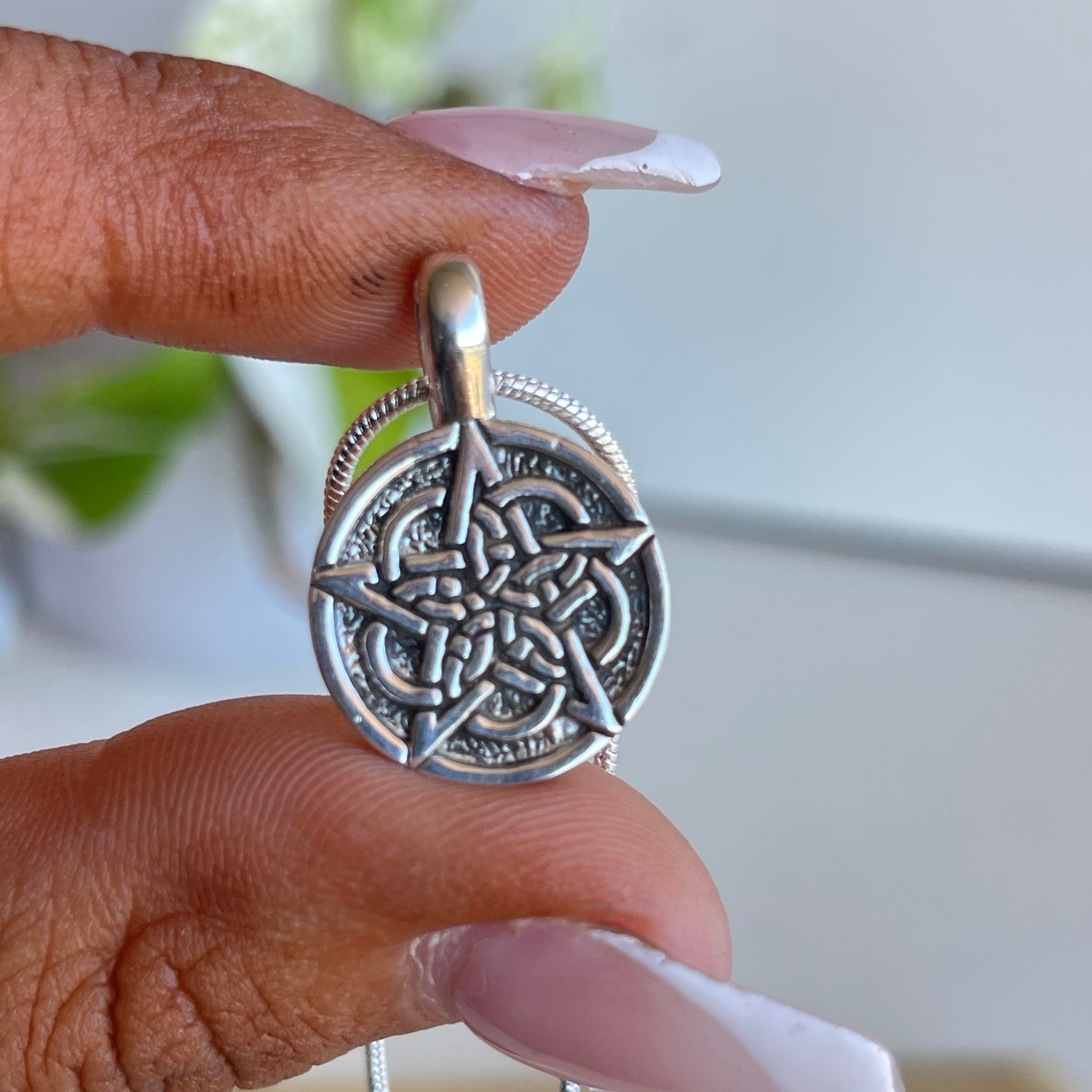 Goddess Pentacle Star Pendant