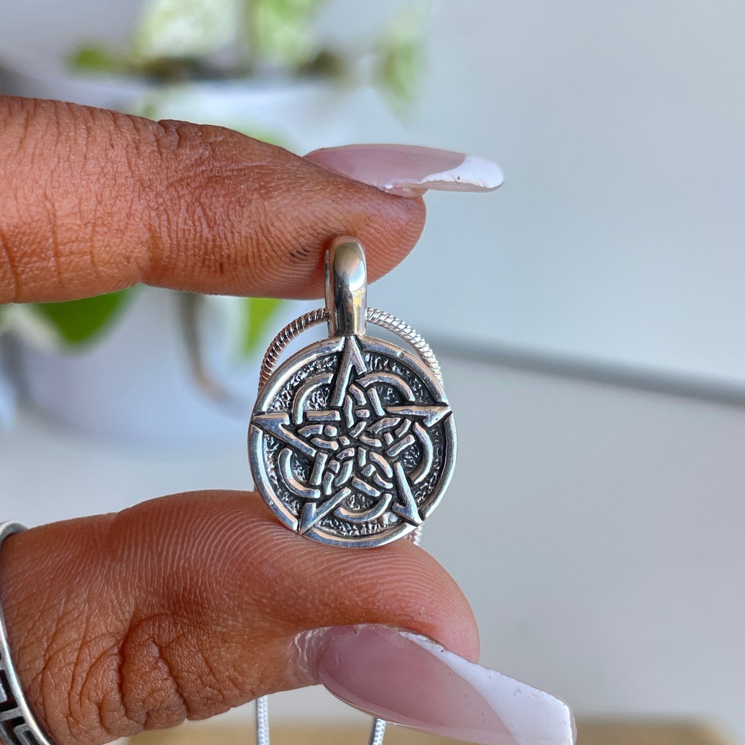 Goddess Pentacle Star Pendant