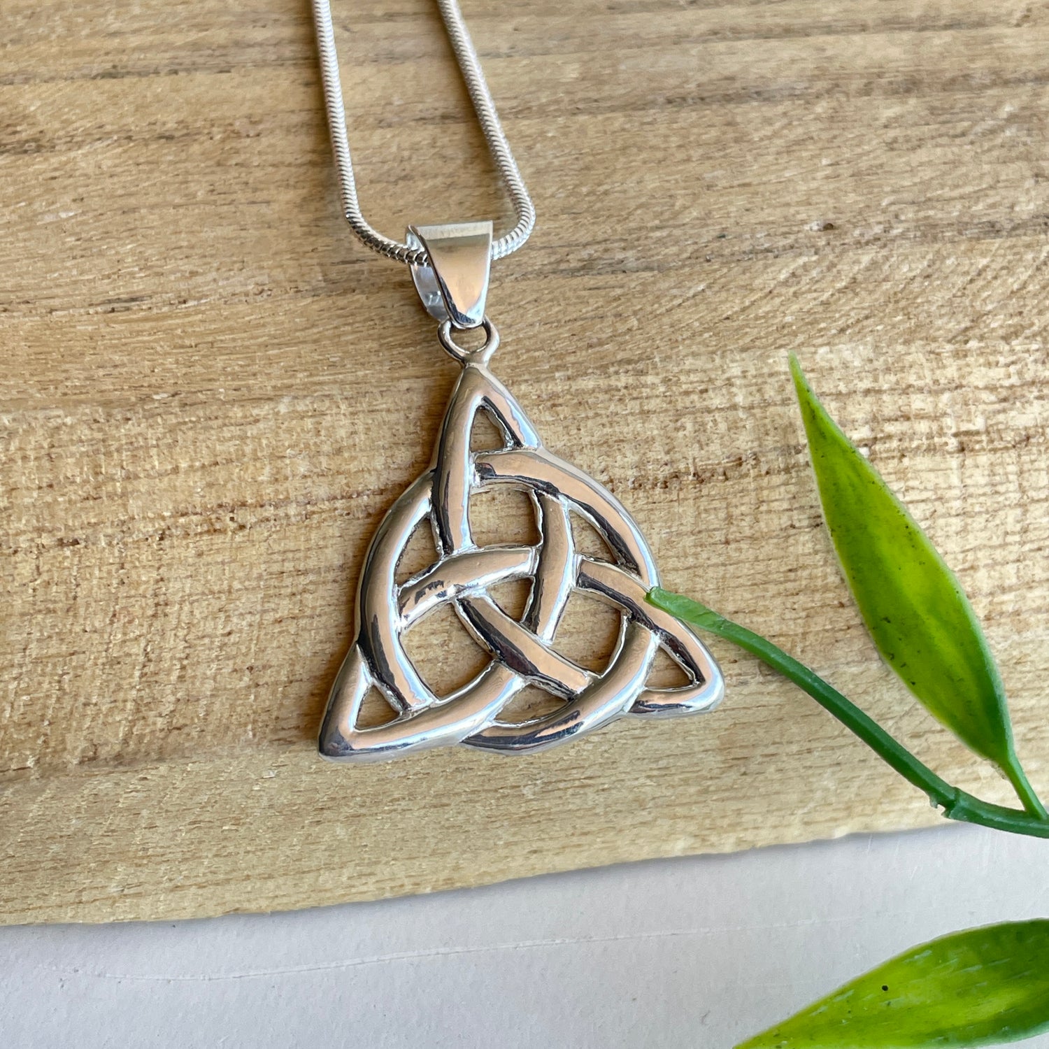 Silver Triquetra Pendant