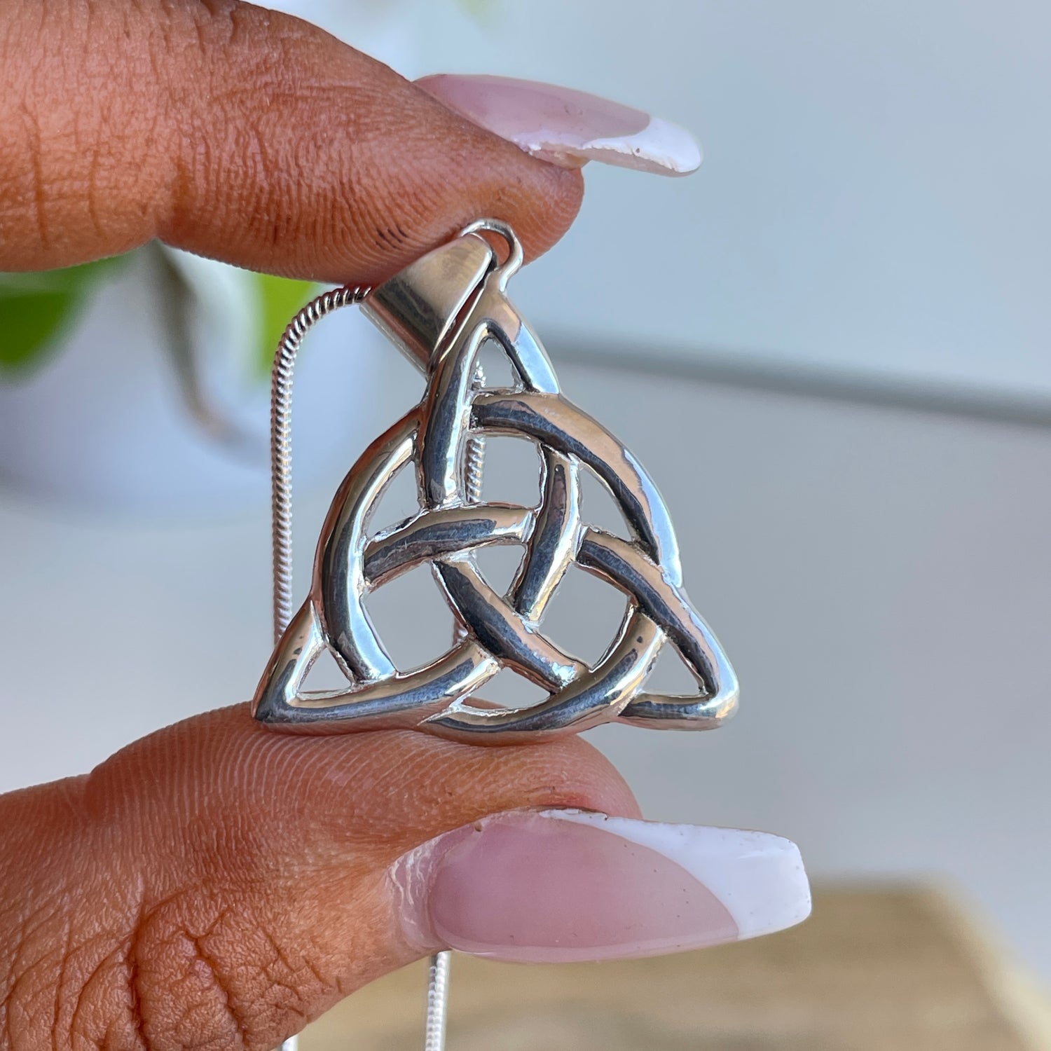 Silver Triquetra Pendant