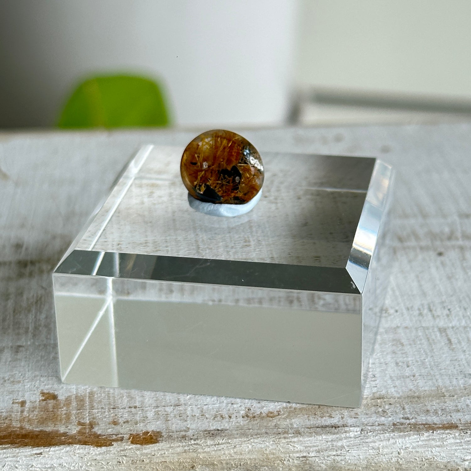 Rutilated Quartz Round Pc