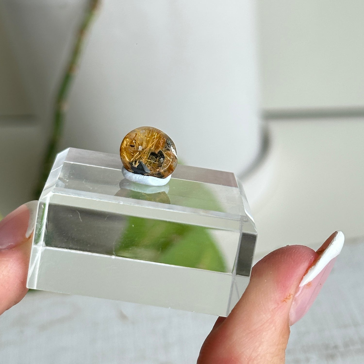Rutilated Quartz Round Pc