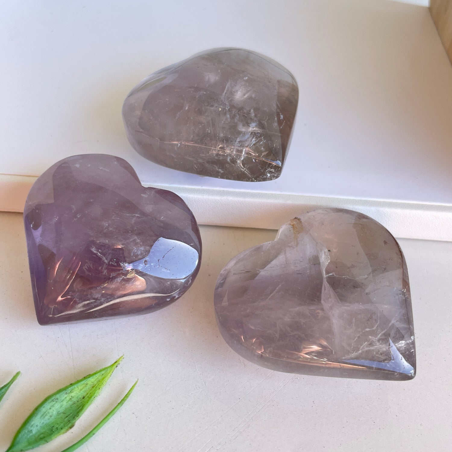 Amethyst Heart Small