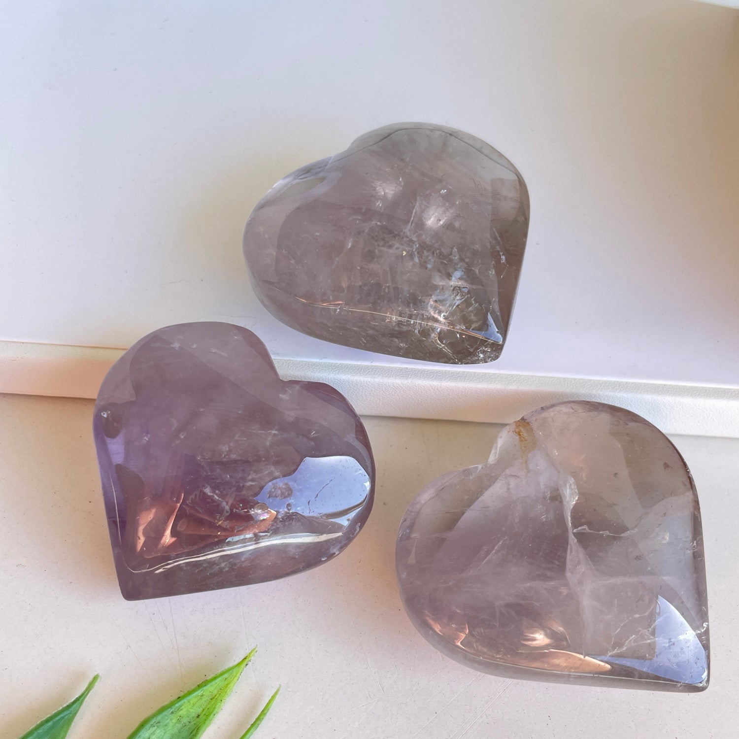 Amethyst Heart Small