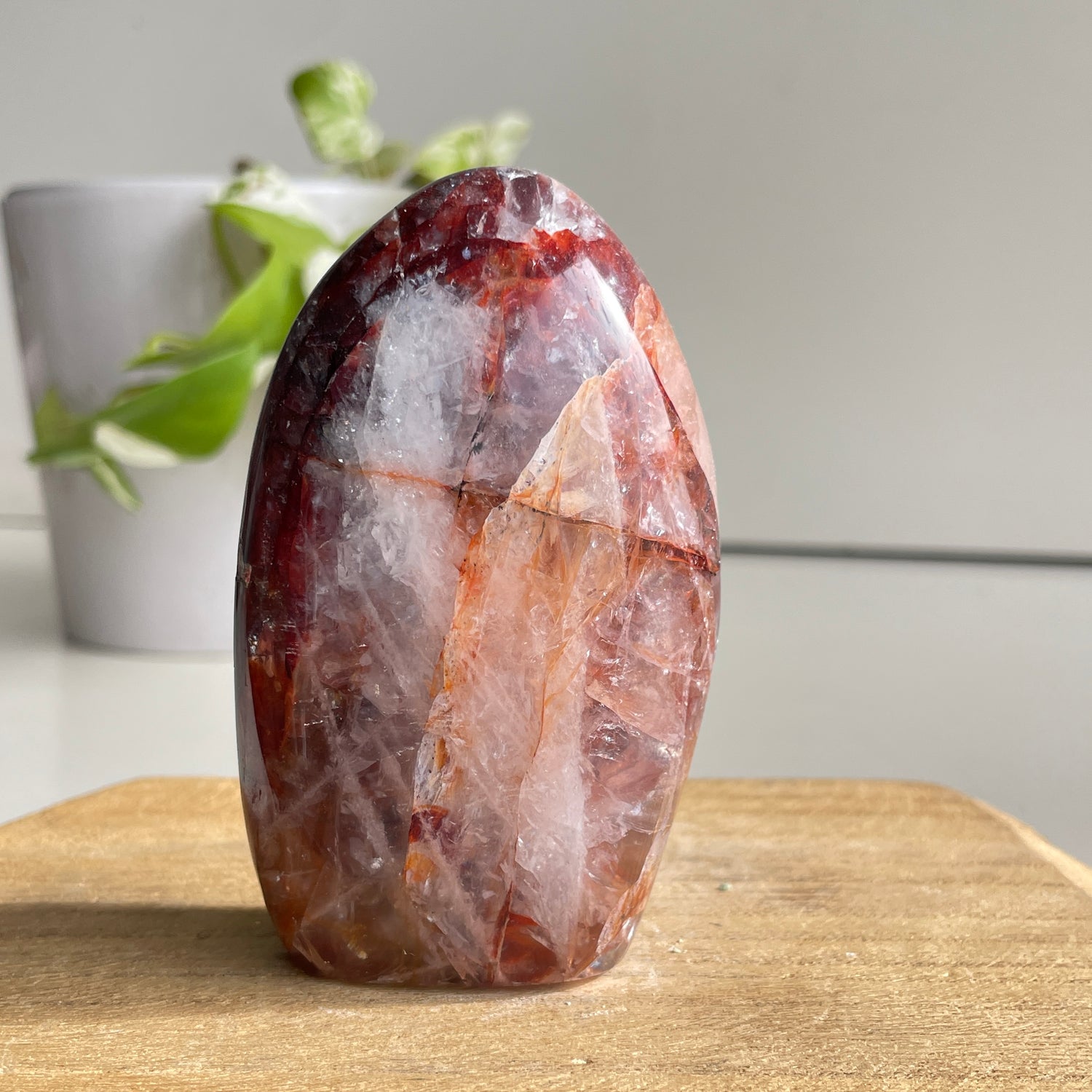Fire Quartz Freeform 9cm